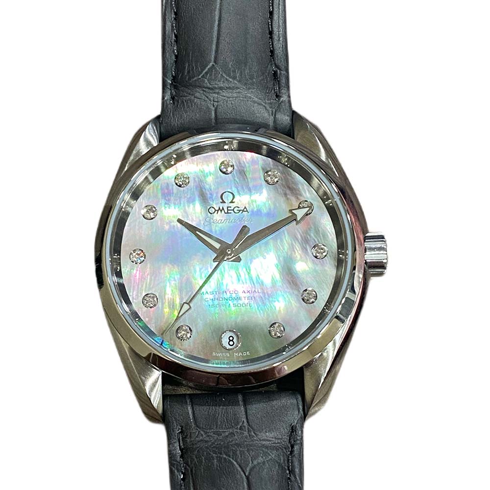 Aqua Terra Steel Black Mother of Pearl Dial 38mm Product Image 2