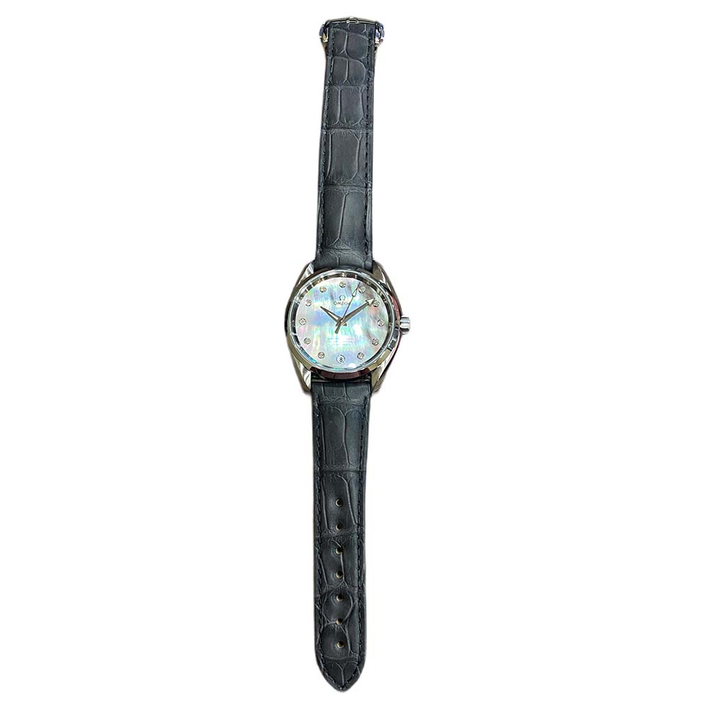 Aqua Terra Steel Black Mother of Pearl Dial 38mm Product Image 5