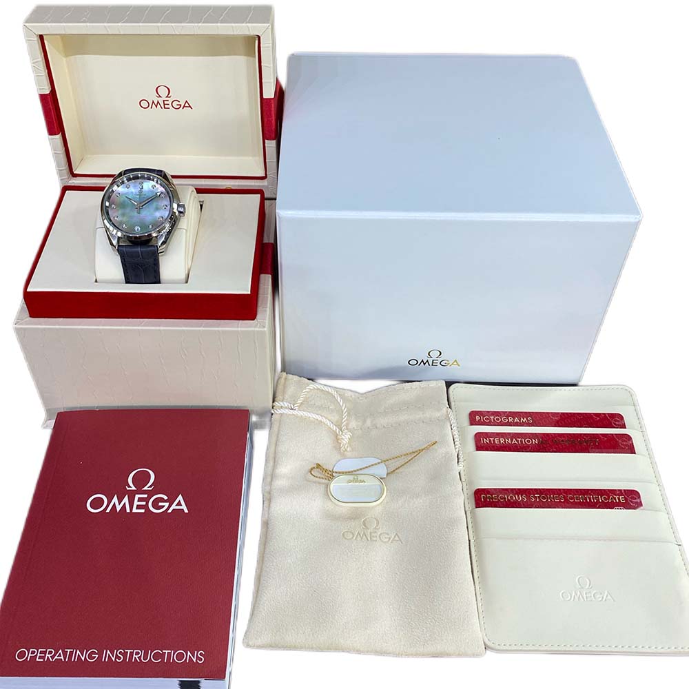 Aqua Terra Steel Black Mother of Pearl Dial 38mm Product Image 7