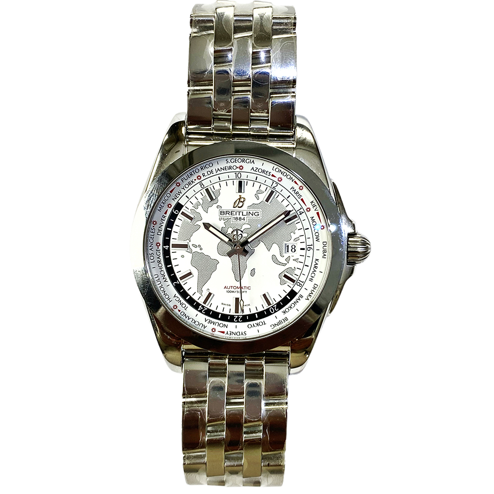 Galactic Unitime Steel White Dial 44mm Product Image 2