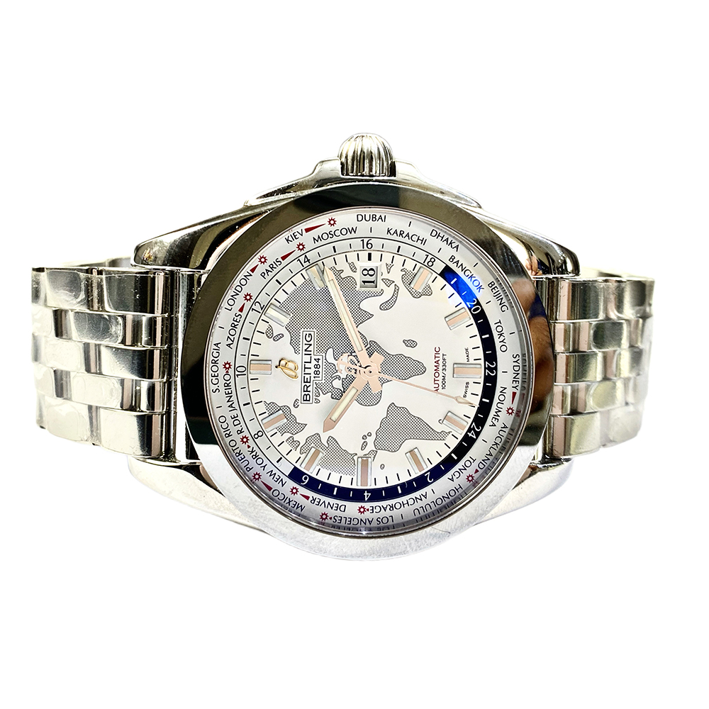 Galactic Unitime Steel White Dial 44mm Product Image 3