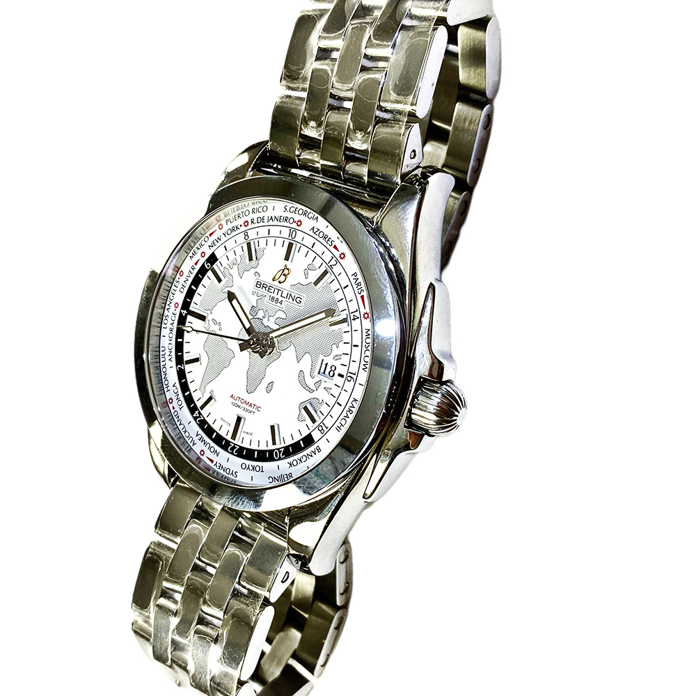Galactic Unitime Steel White Dial 44mm Product Image 4