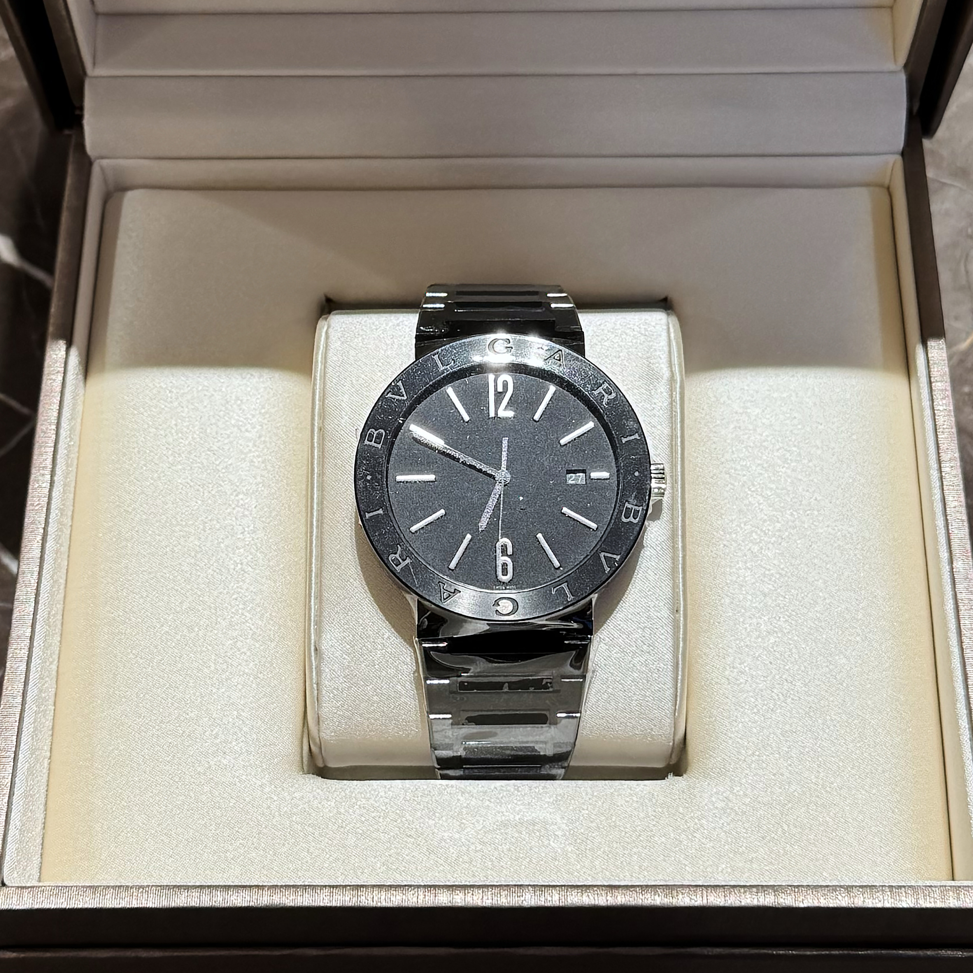 Bvlgari Steel Black Dial 41mm Product Image 6