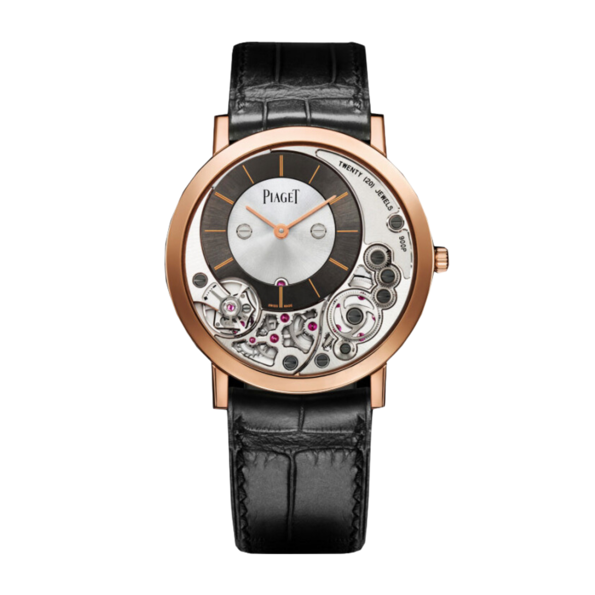 Altiplano Rose Gold Silver Dial 38mm Product Image 1
