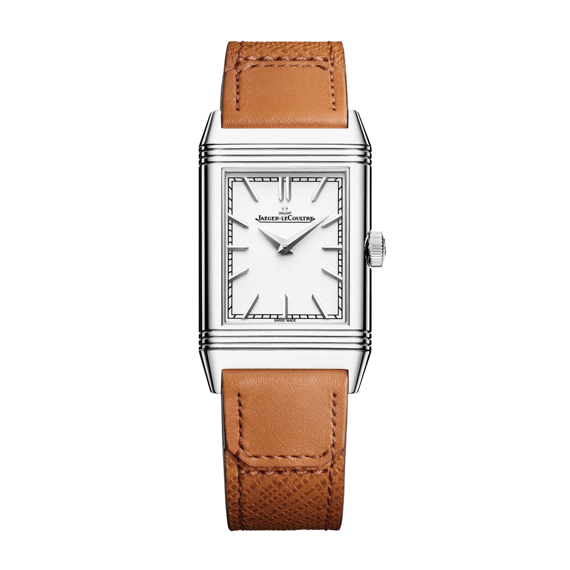 Reverso Tribute Monoface Steel Silver Dial 24mm Product Image 1