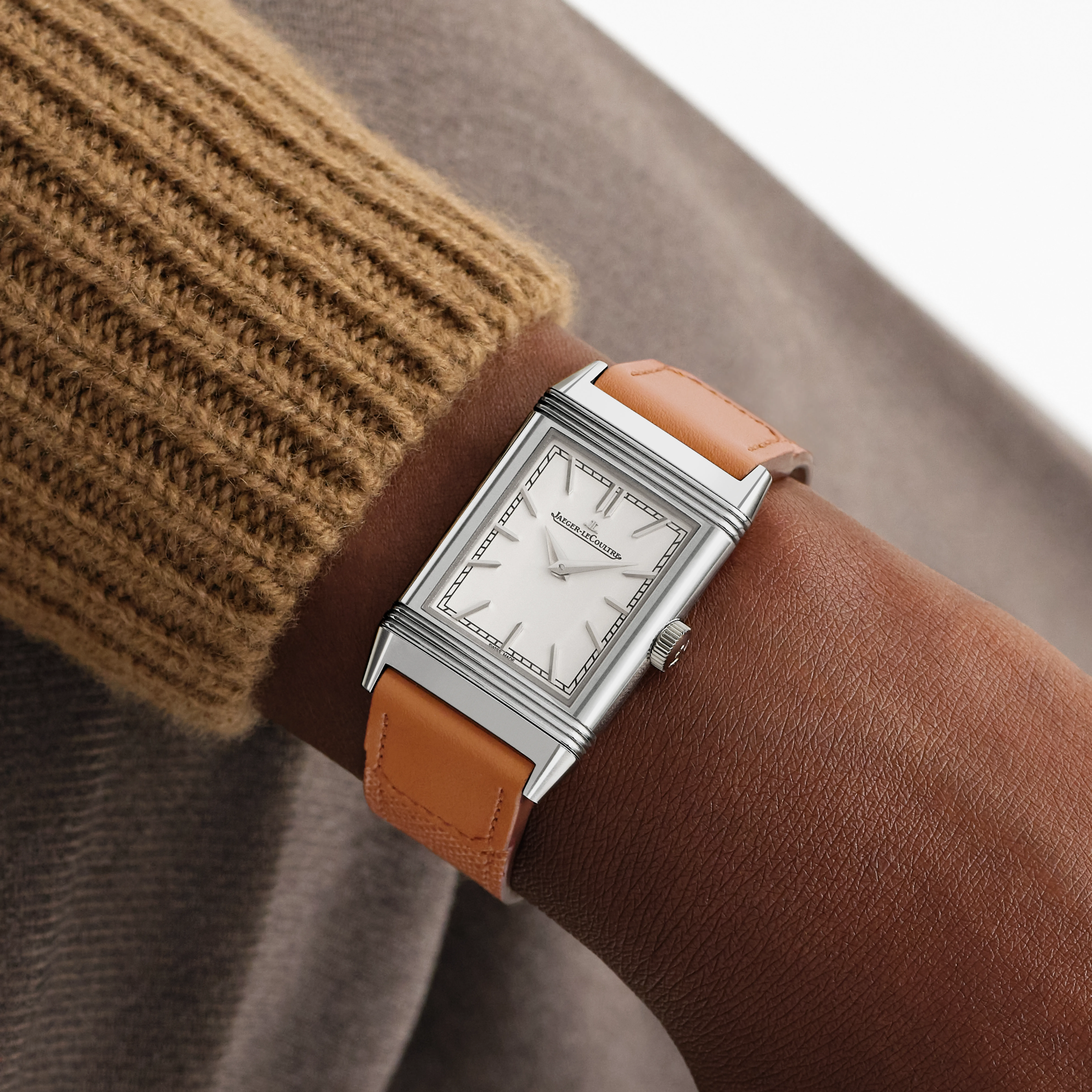Reverso Tribute Monoface Steel Silver Dial 24mm Product Image 5
