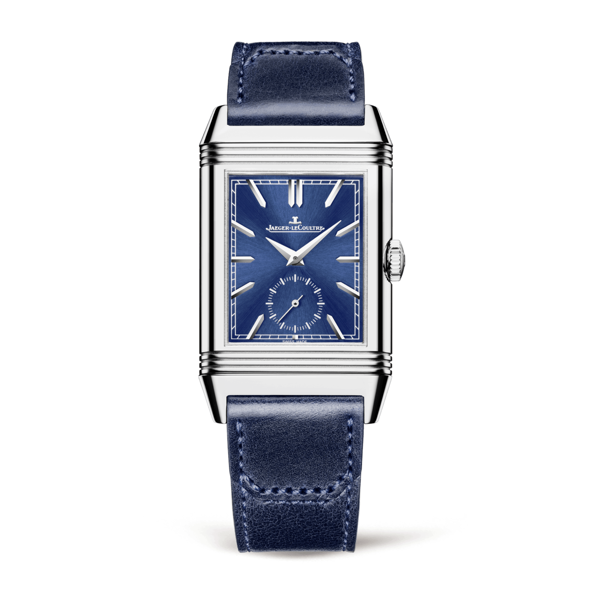 Reverso Tribute Duoface Steel Blue Dial 28mm Product Image 1