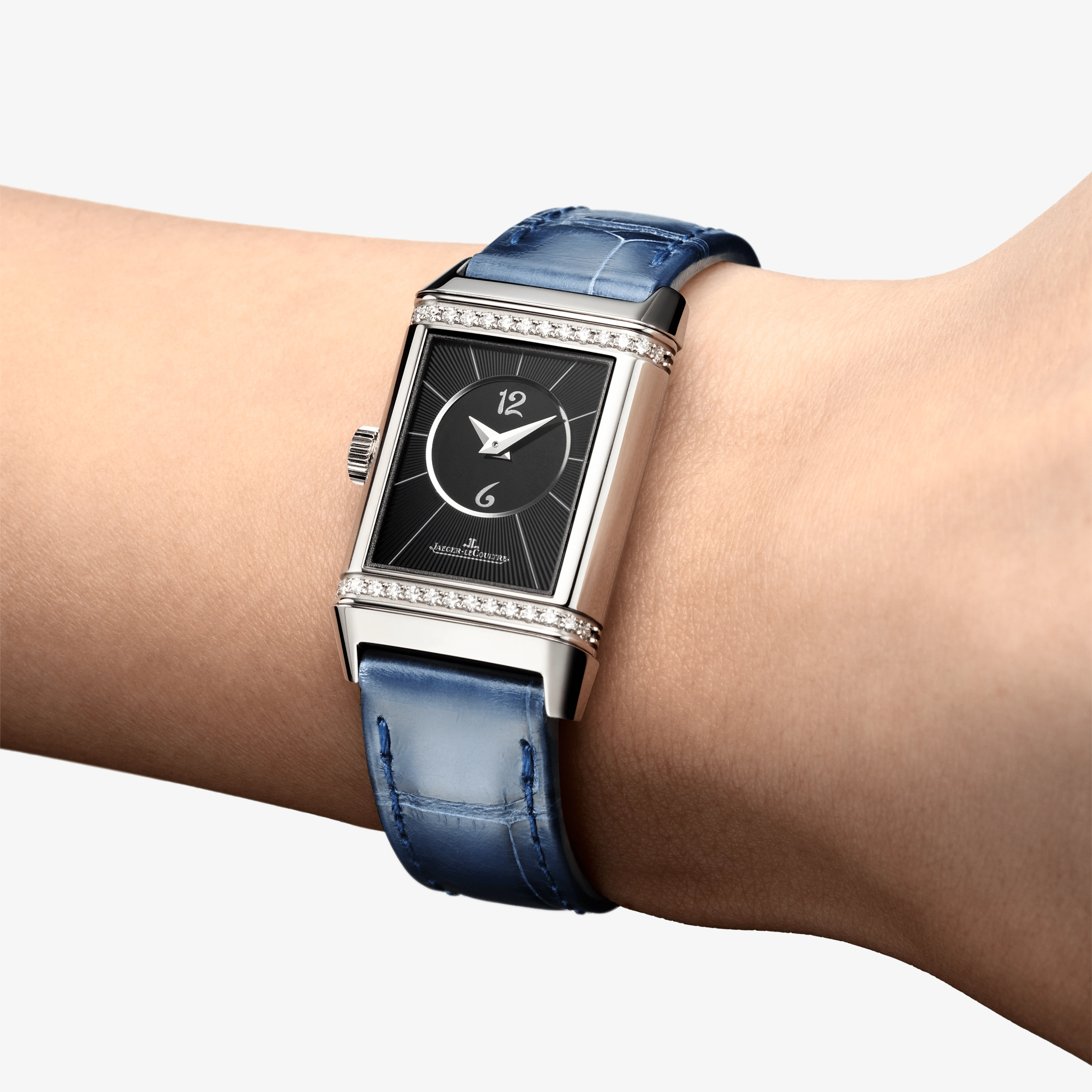 Reverso Classic Duetto Steel Silver Dial 21mm Product Image 5