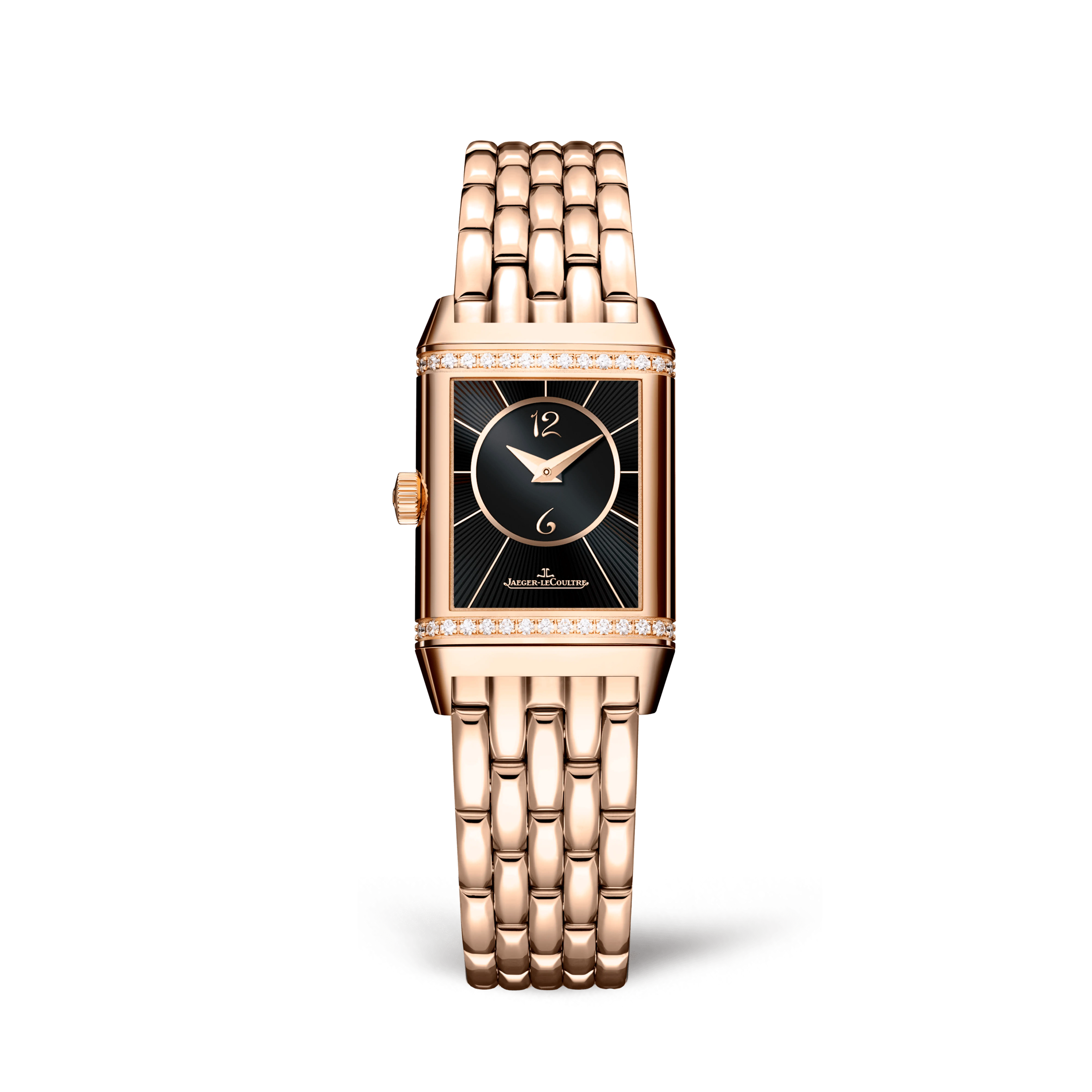 Reverso Classic Duetto Rose Gold Silver Dial 21mm Product Image 2