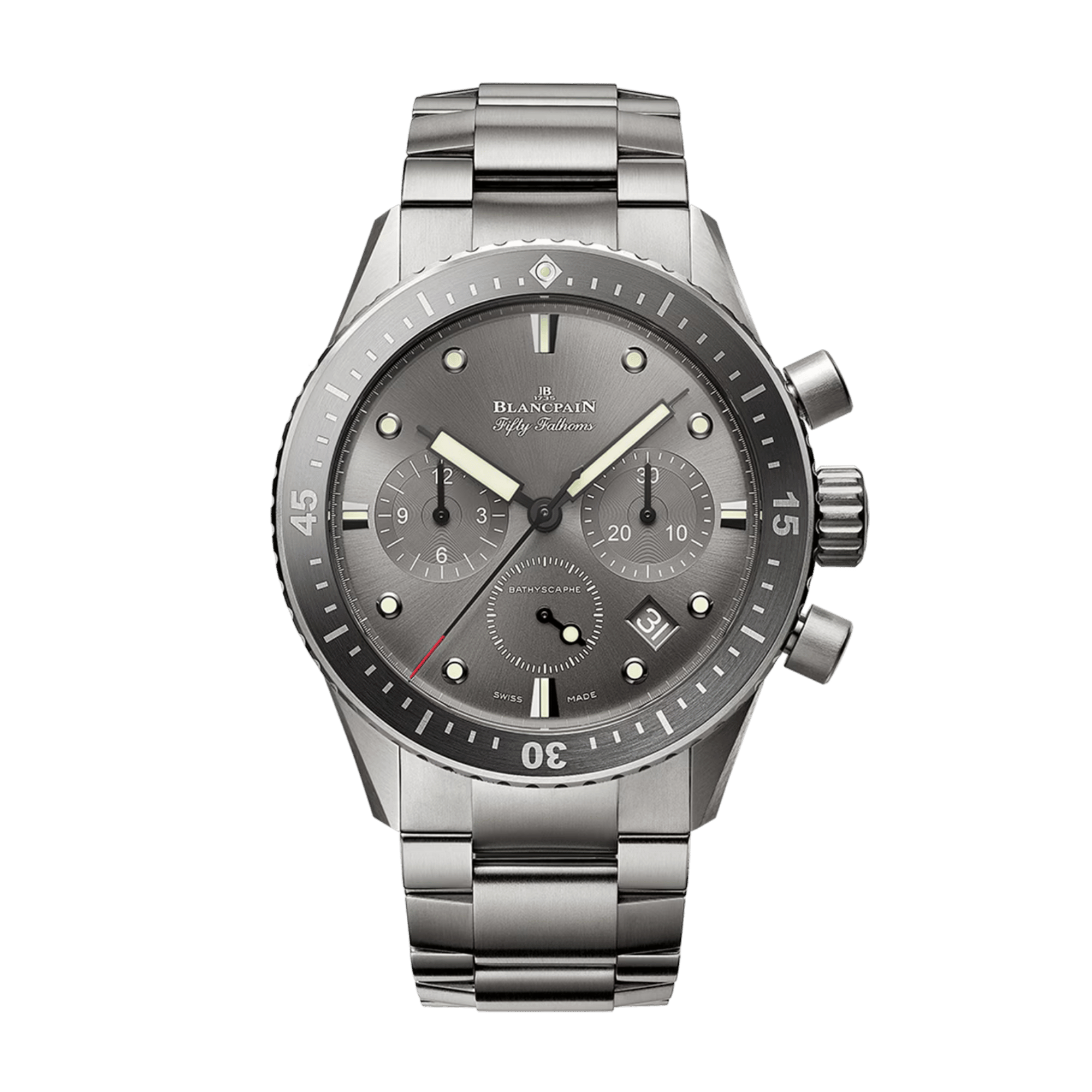 Fifty Fathoms Bathyscaphe Titanium Grey Dial 43mm Product Image
