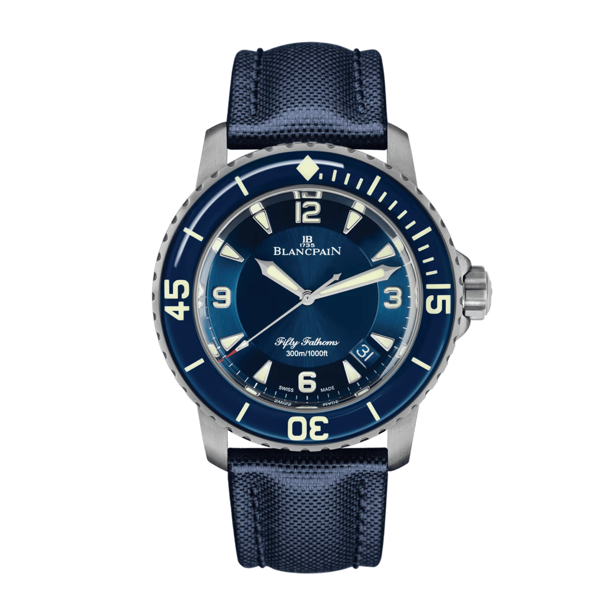 Fifty Fathoms Automatique PVD Titanium Blue Dial 45mm Product Image