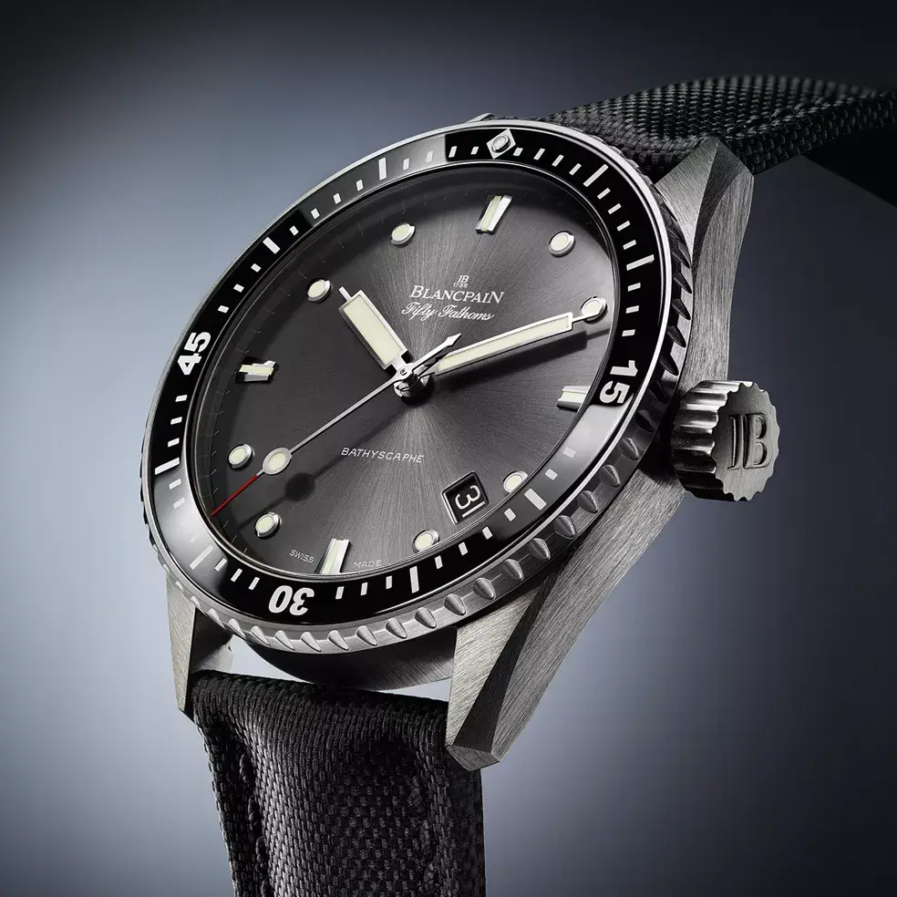 Fifty Fathoms Bathyscaphe Steel Grey Dial 43mm Product Image 2