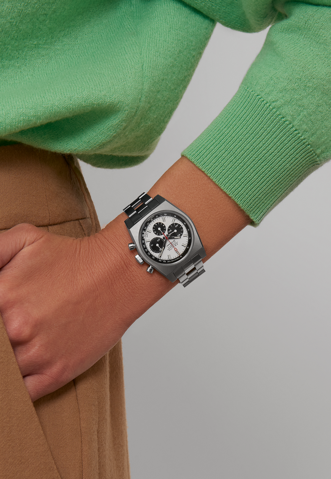 Chronomaster Revival 50th Anniversary Steel White Dial 37mm Product Image 4