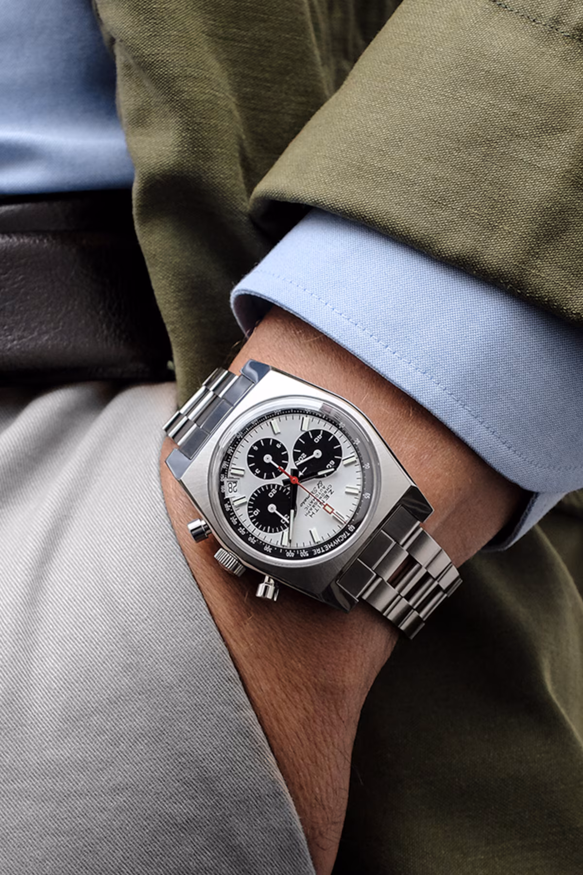 Chronomaster Revival 50th Anniversary Steel White Dial 37mm Product Image 5