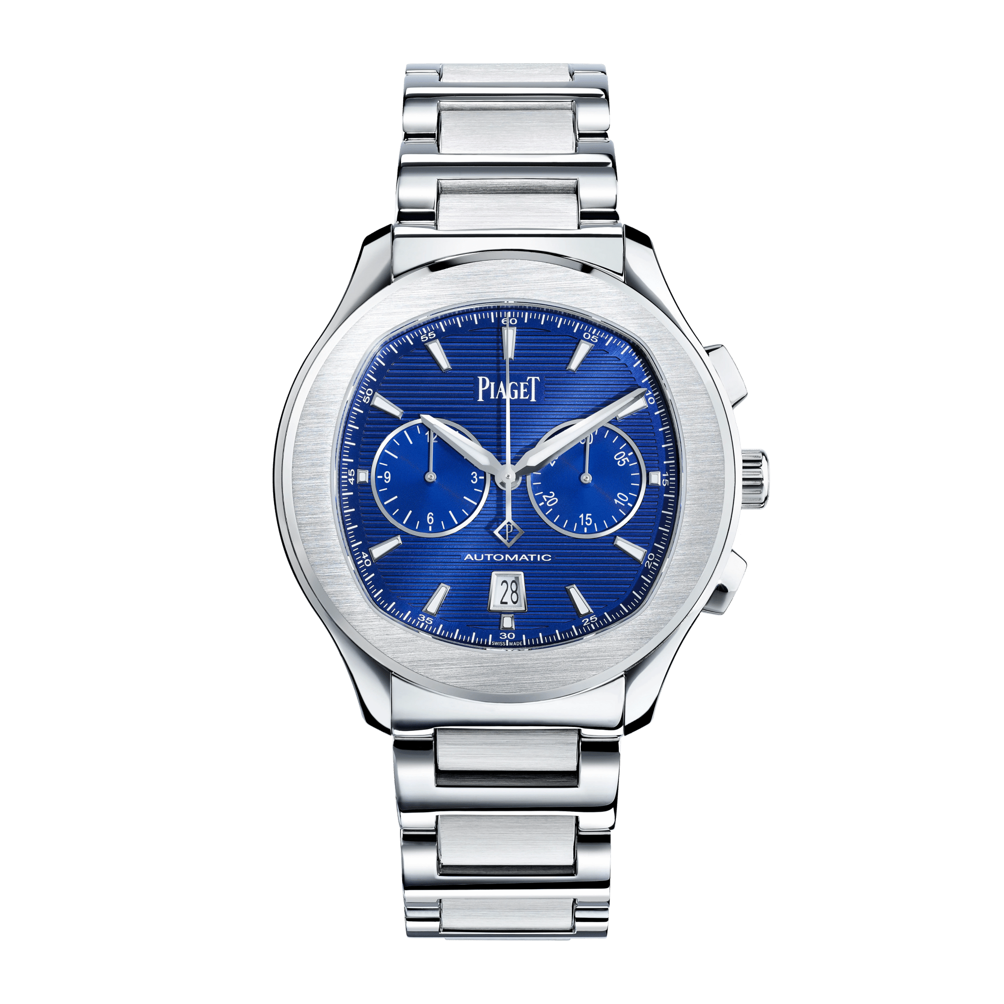 Polo S Chronograph Steel Blue Dial 42mm Product Image 1