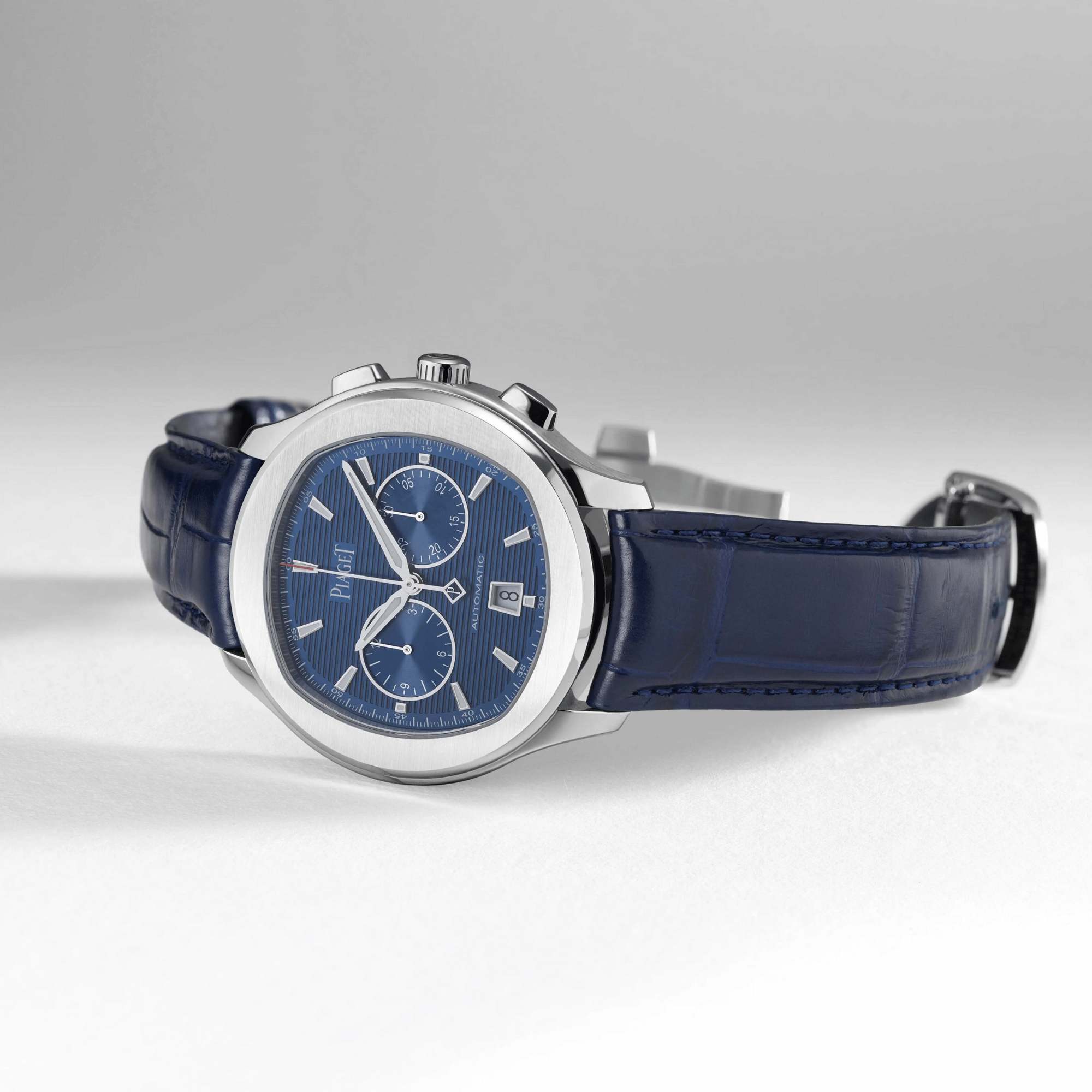 Polo Chronograph Steel Blue Dial 42mm Product Image 2