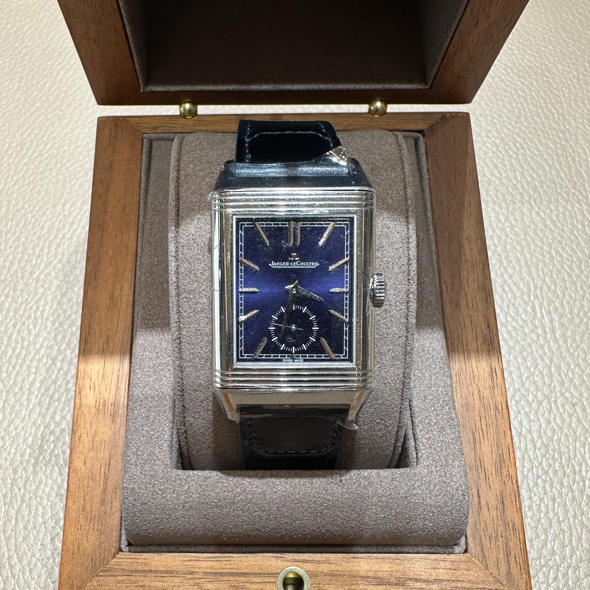 Reverso Tribute Duoface Steel Blue Dial 28mm Product Image 6