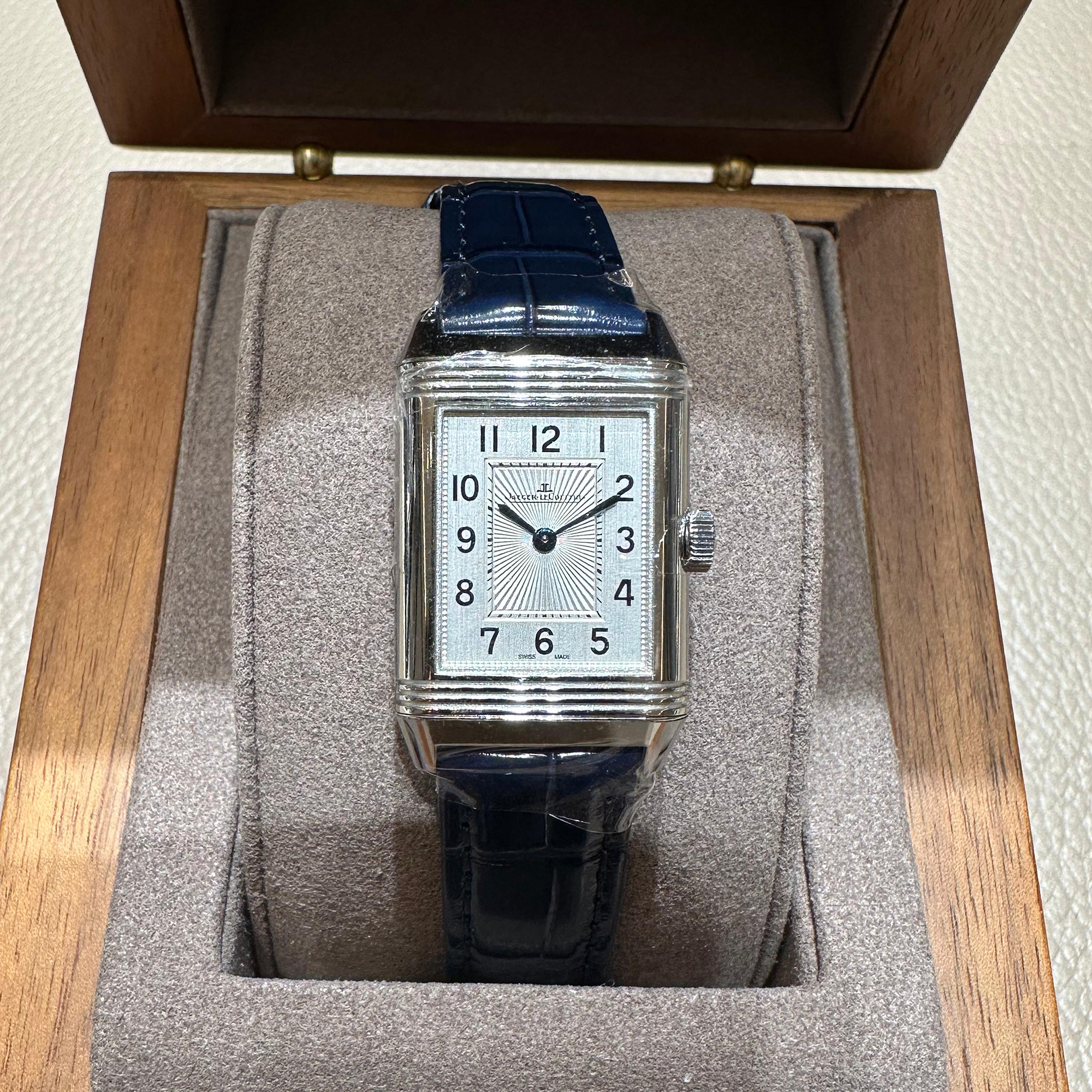 Reverso Classic Duetto Steel Silver Dial 21mm Product Image 6