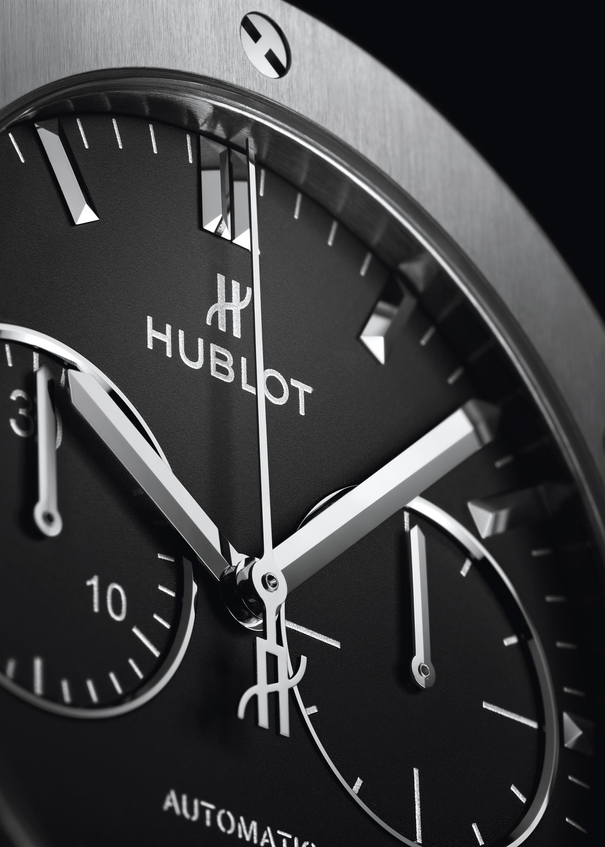 Classic Fusion Chronograph Titanium Black Dial 45mm Product Image 3