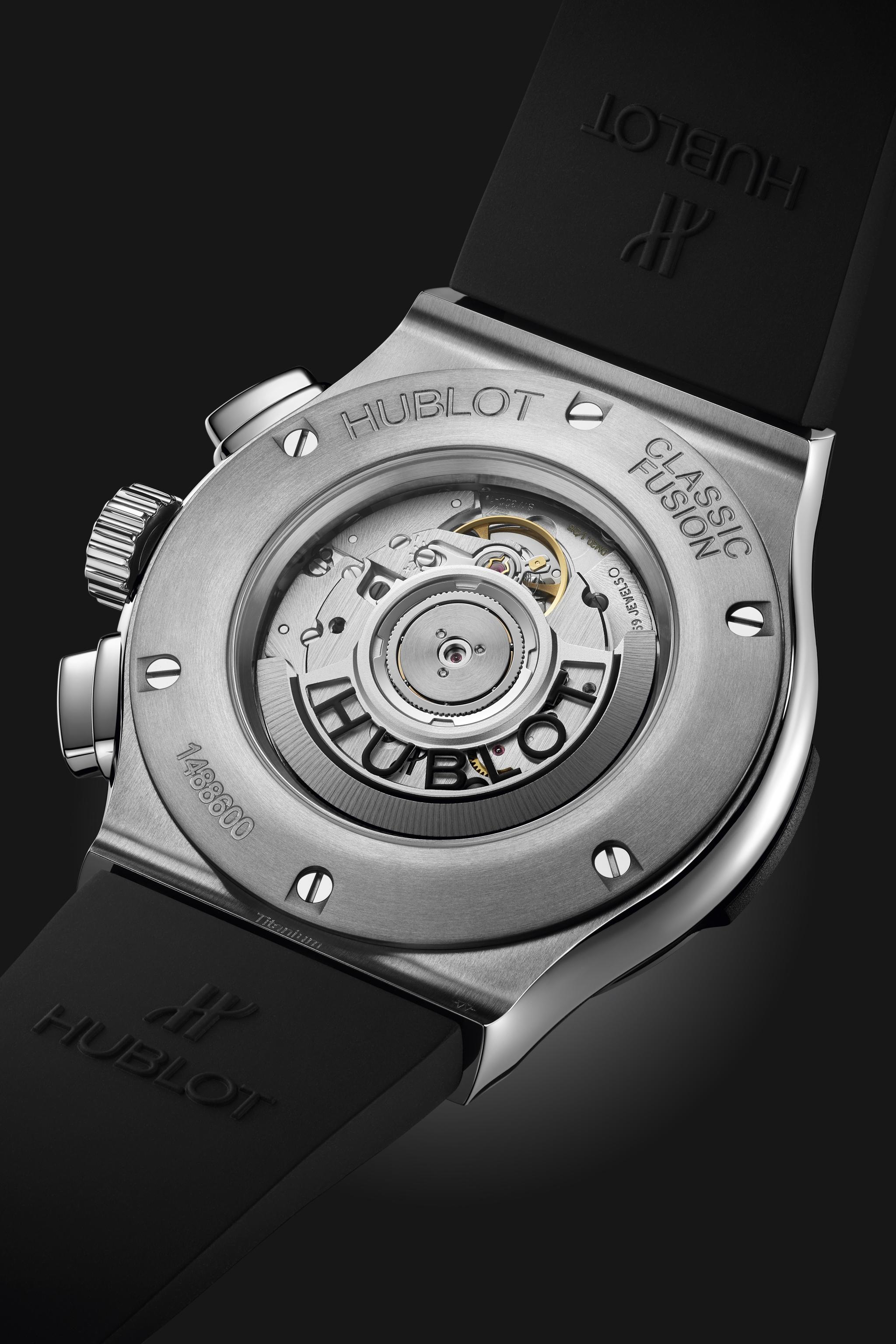 Classic Fusion Chronograph Titanium Black Dial 45mm Product Image 4