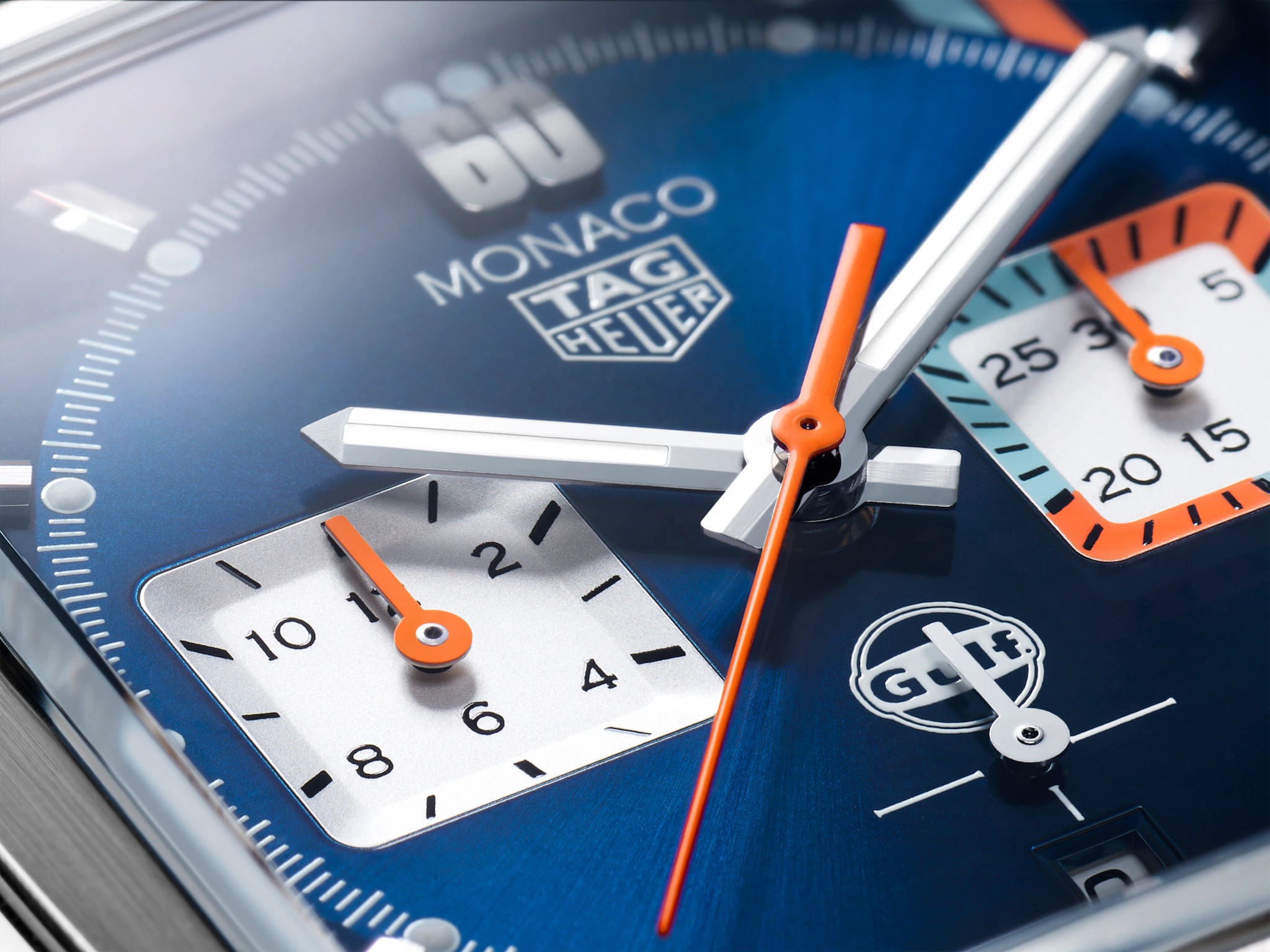Monaco x Gulf Steel Blue Dial 39mm Product Image 3