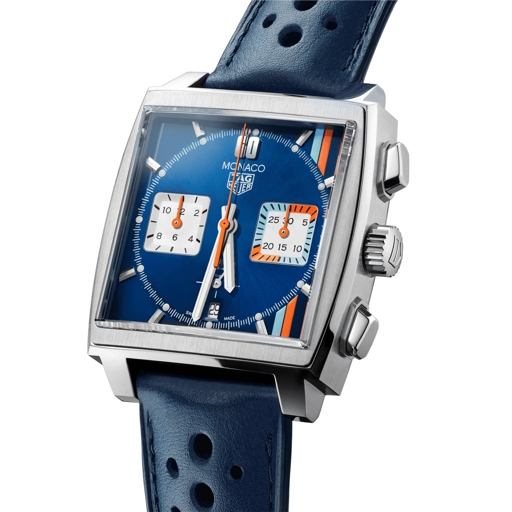 Monaco x Gulf Steel Blue Dial 39mm Product Image 2
