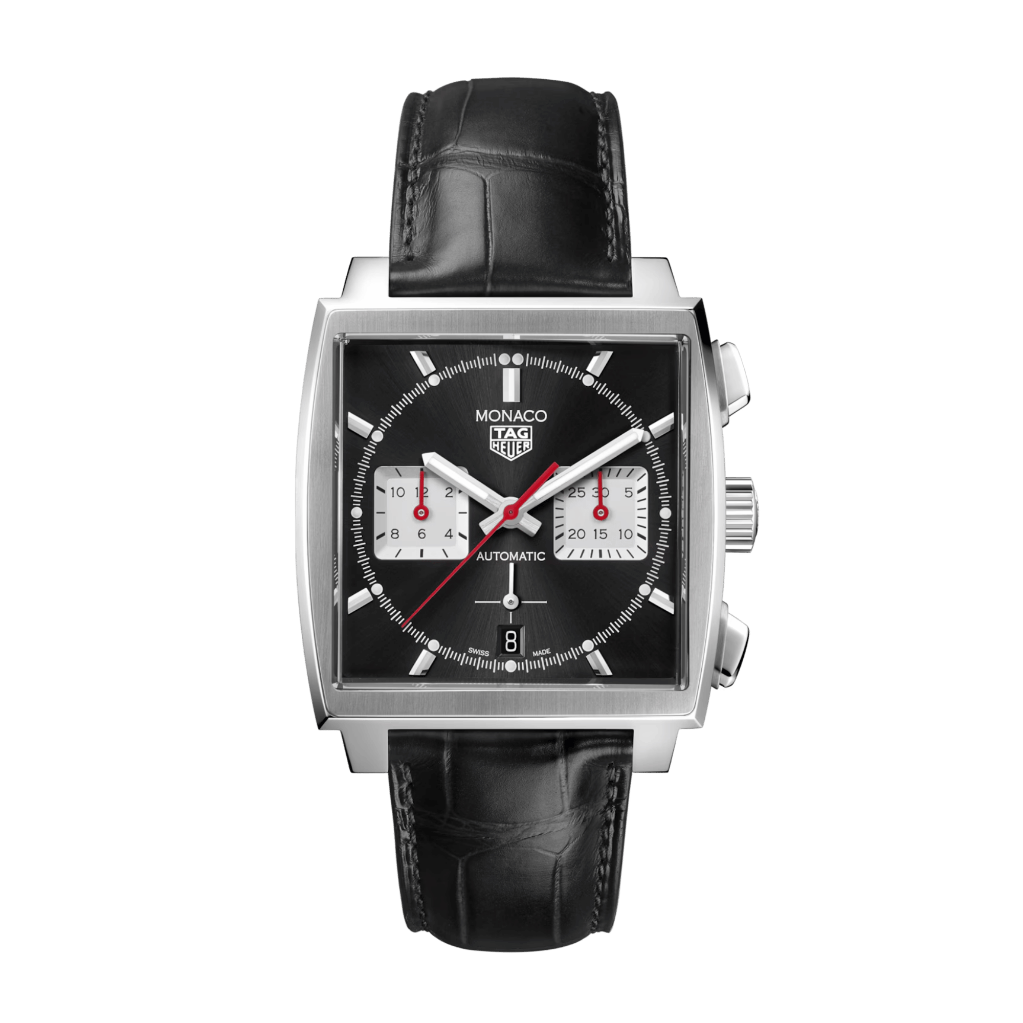 Monaco Steel Black Dial 39mm Product Image