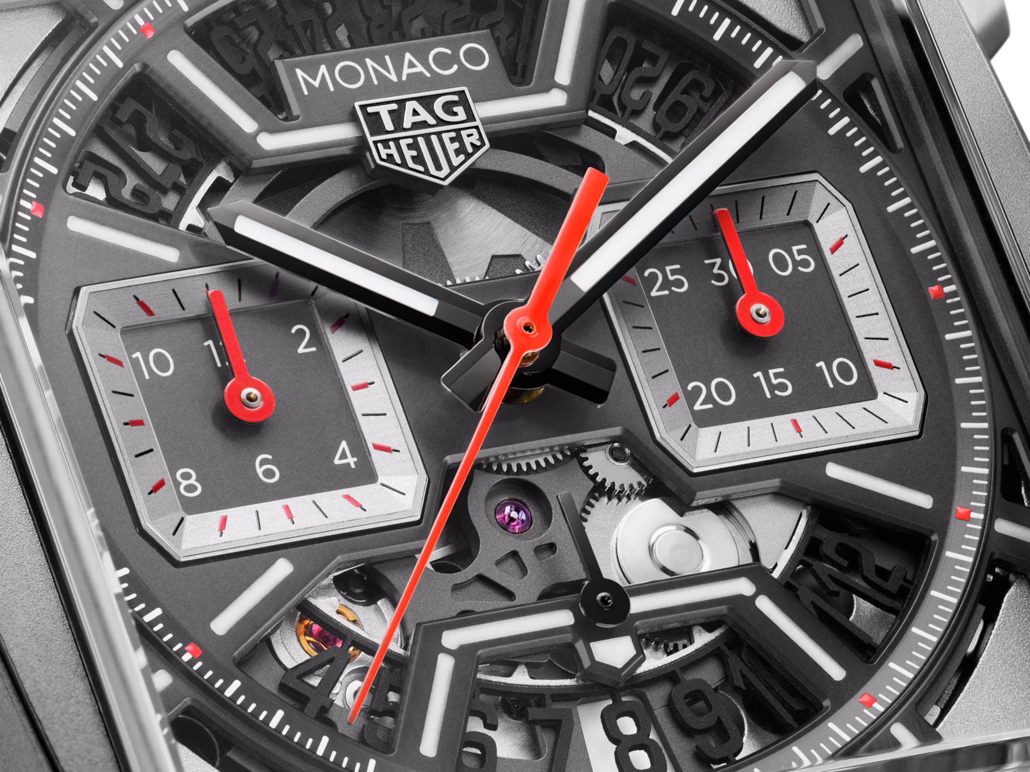 Monaco Racing Titanium Skeleton Dial 39mm Product Image 3