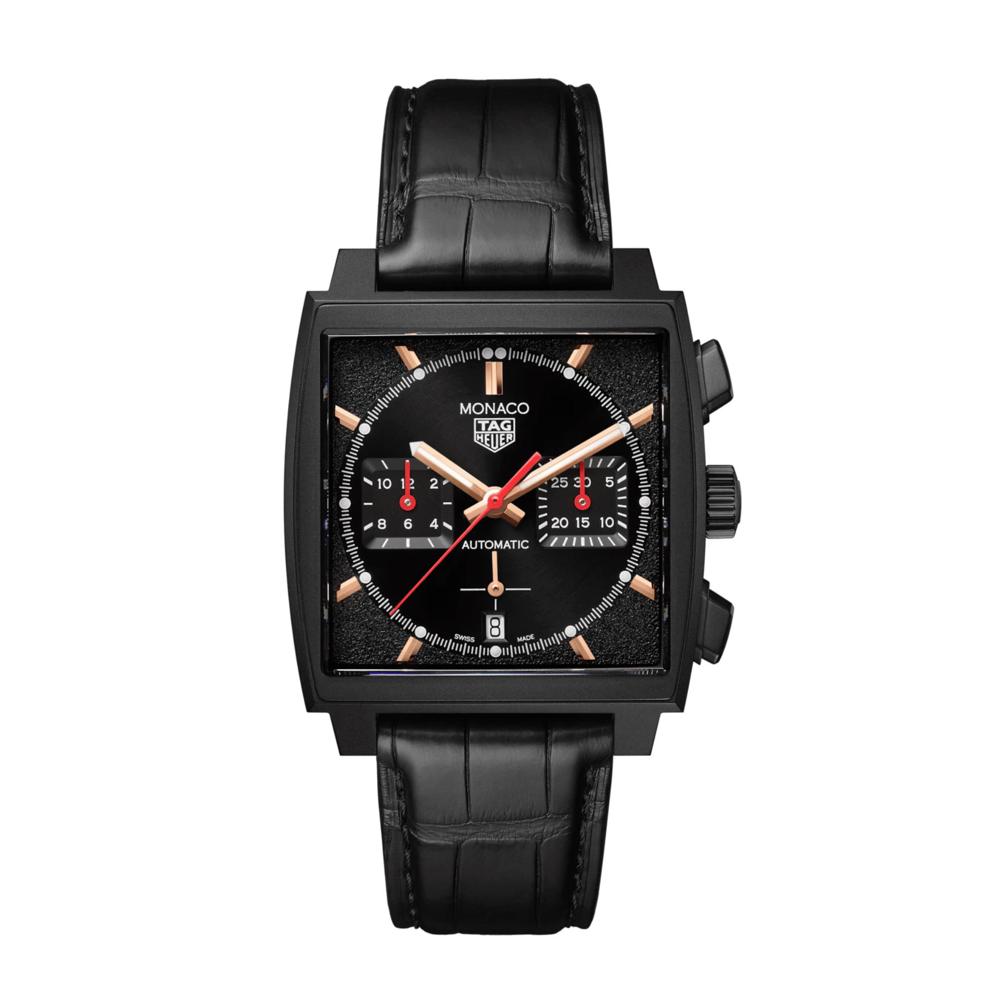 Monaco Chronograph Titanium Black Dial 39mm Product Image 1