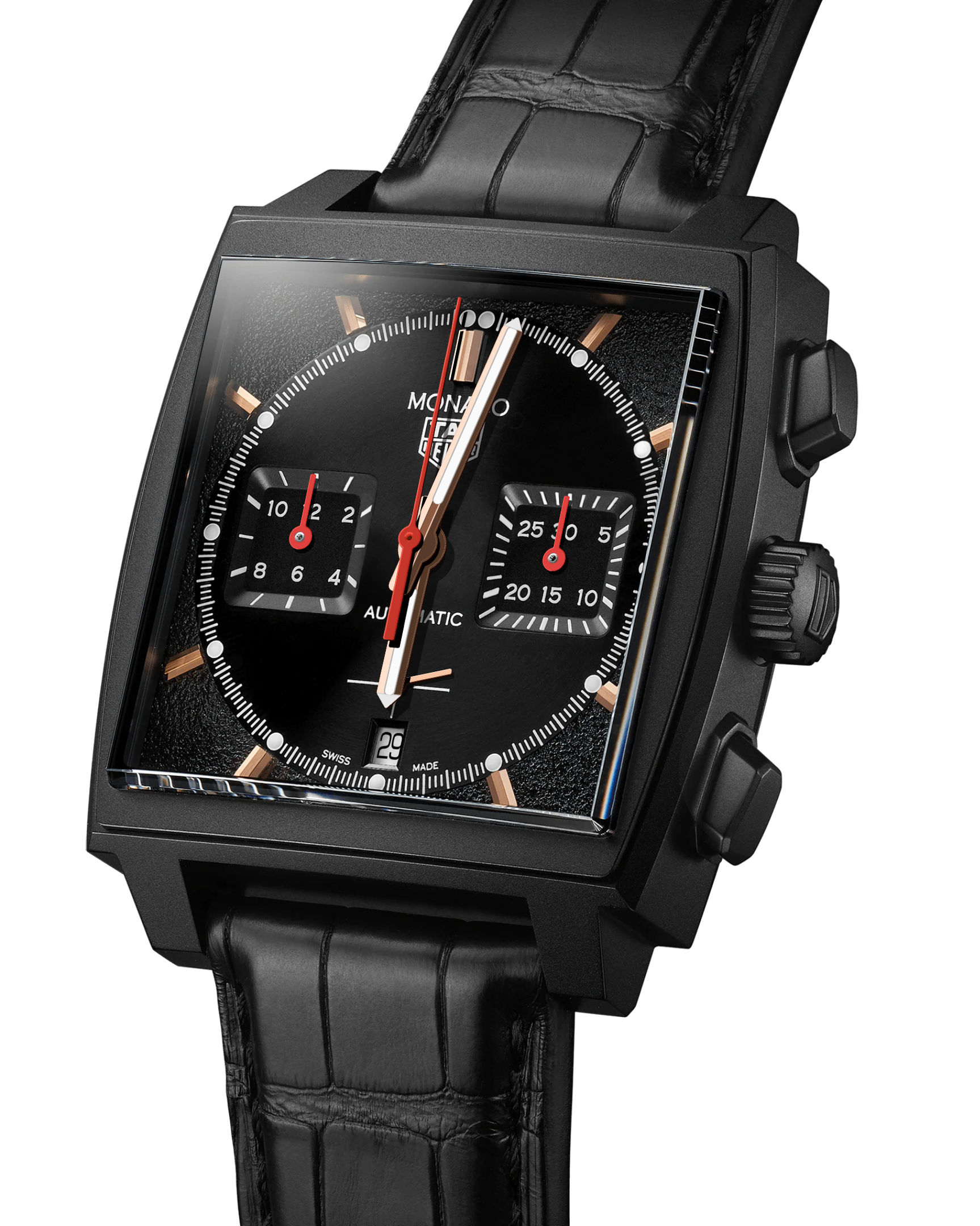 Monaco Chronograph Titanium Black Dial 39mm Product Image 2