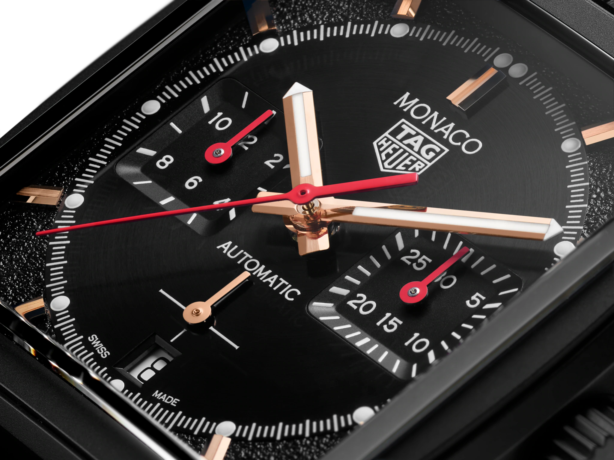 Monaco Chronograph Titanium Black Dial 39mm Product Image 3