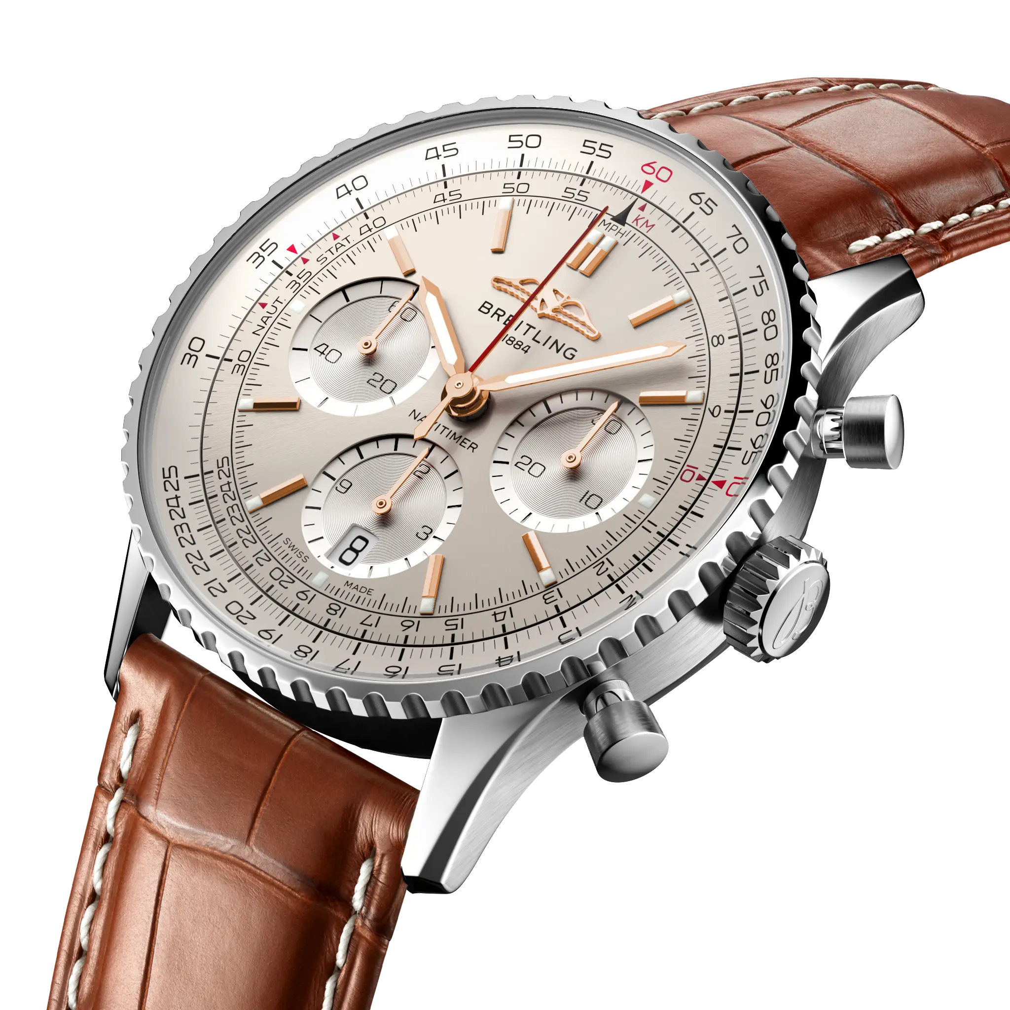 Navitimer B01 Chronograph Steel Silver Dial 41mm Product Image 2