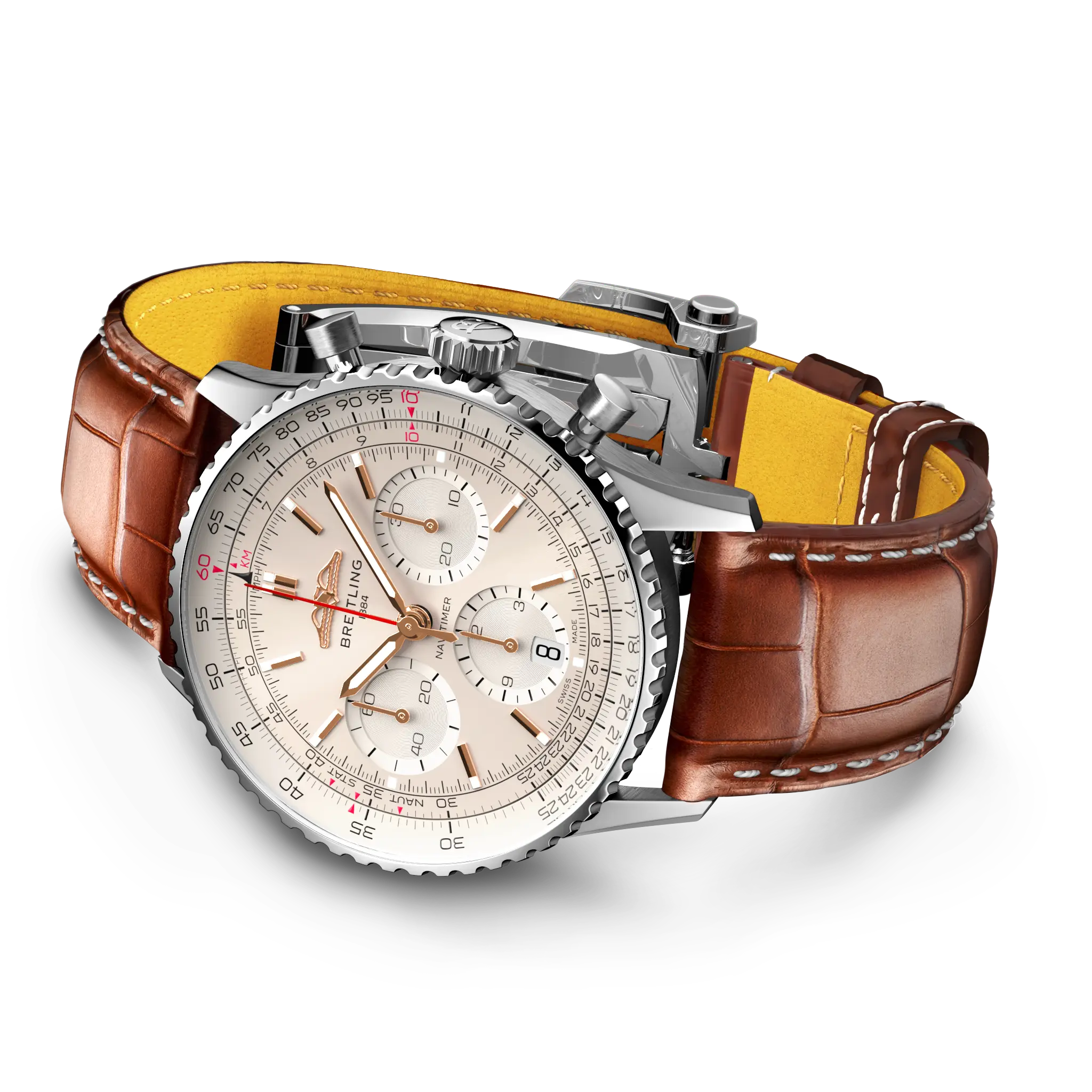 Navitimer B01 Chronograph Steel Silver Dial 41mm Product Image 3