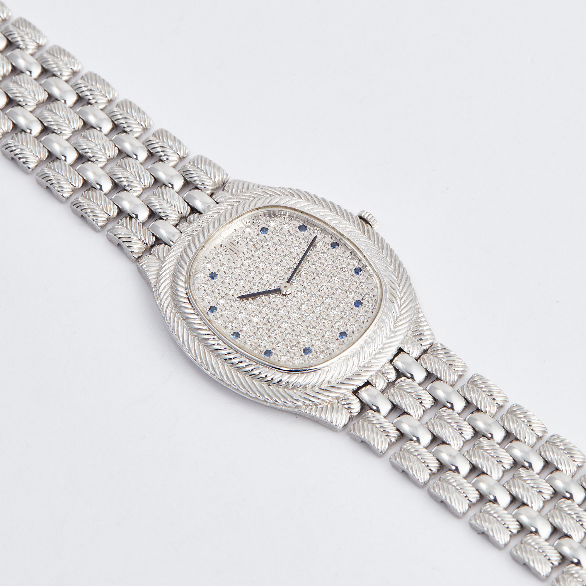 Vintage Feather White Gold Pave Dial 31mm Product Image 2