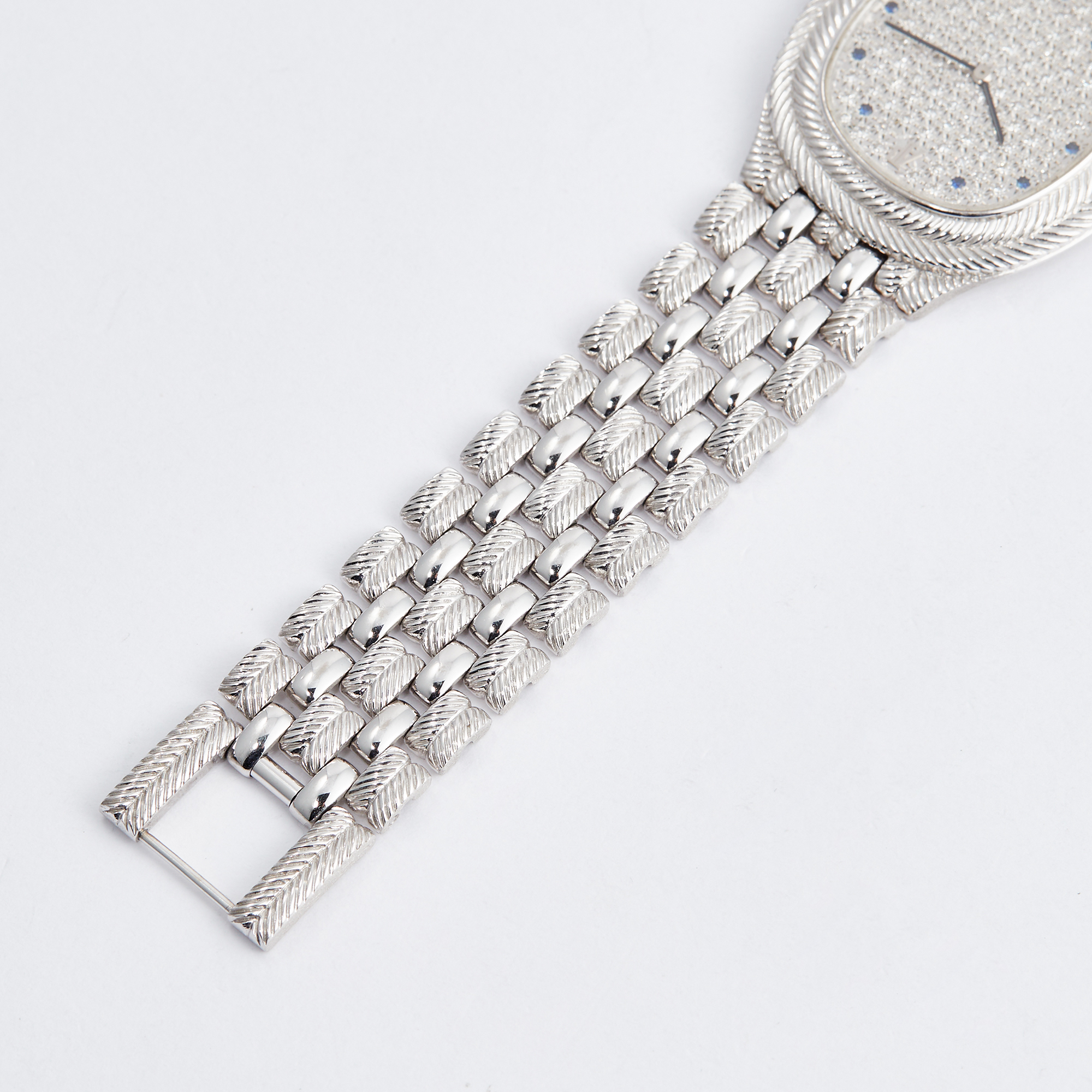 Vintage Feather White Gold Pave Dial 31mm Product Image 9