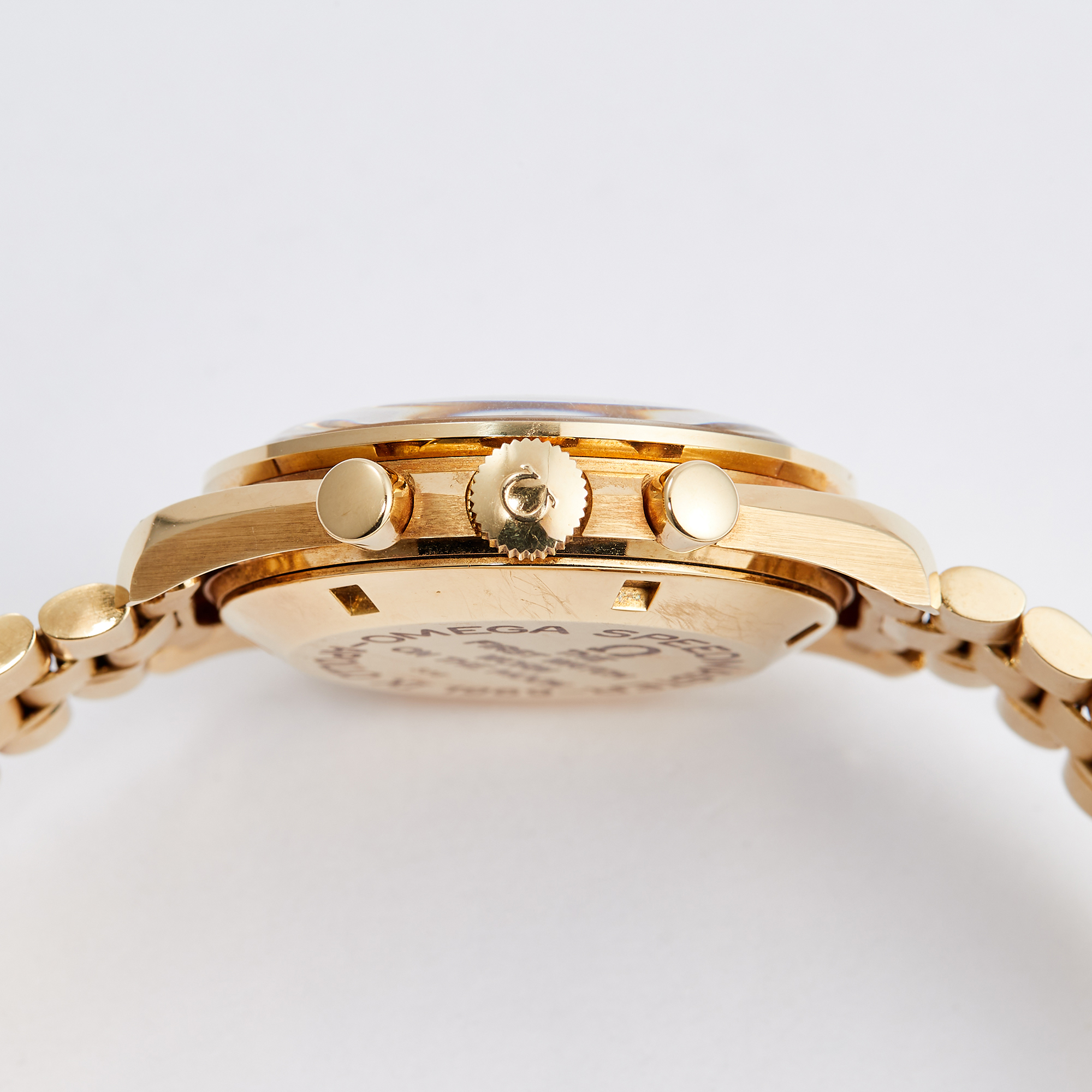 Vintage Speedmaster Professional Moonwatch Apollo XI Yellow Gold Champagne Dial Product Image 6
