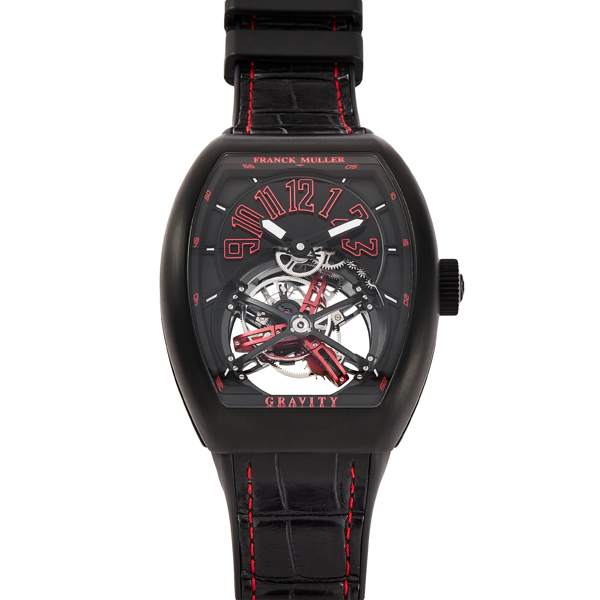 Vanguard Gravity Tourbillon Titanium Black Dial 44 Product Image
