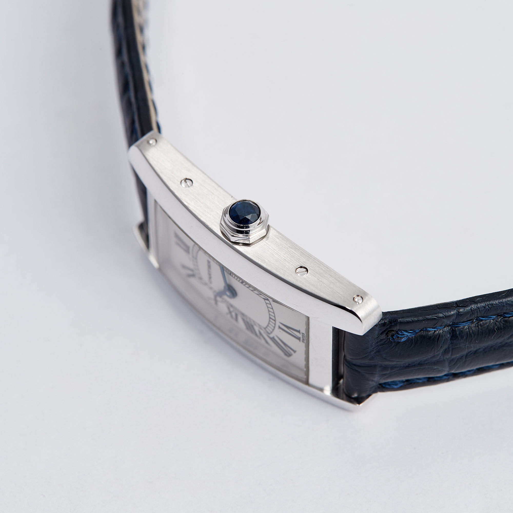 Tank Americaine White Gold Silver Dial 19mm Product Image 3