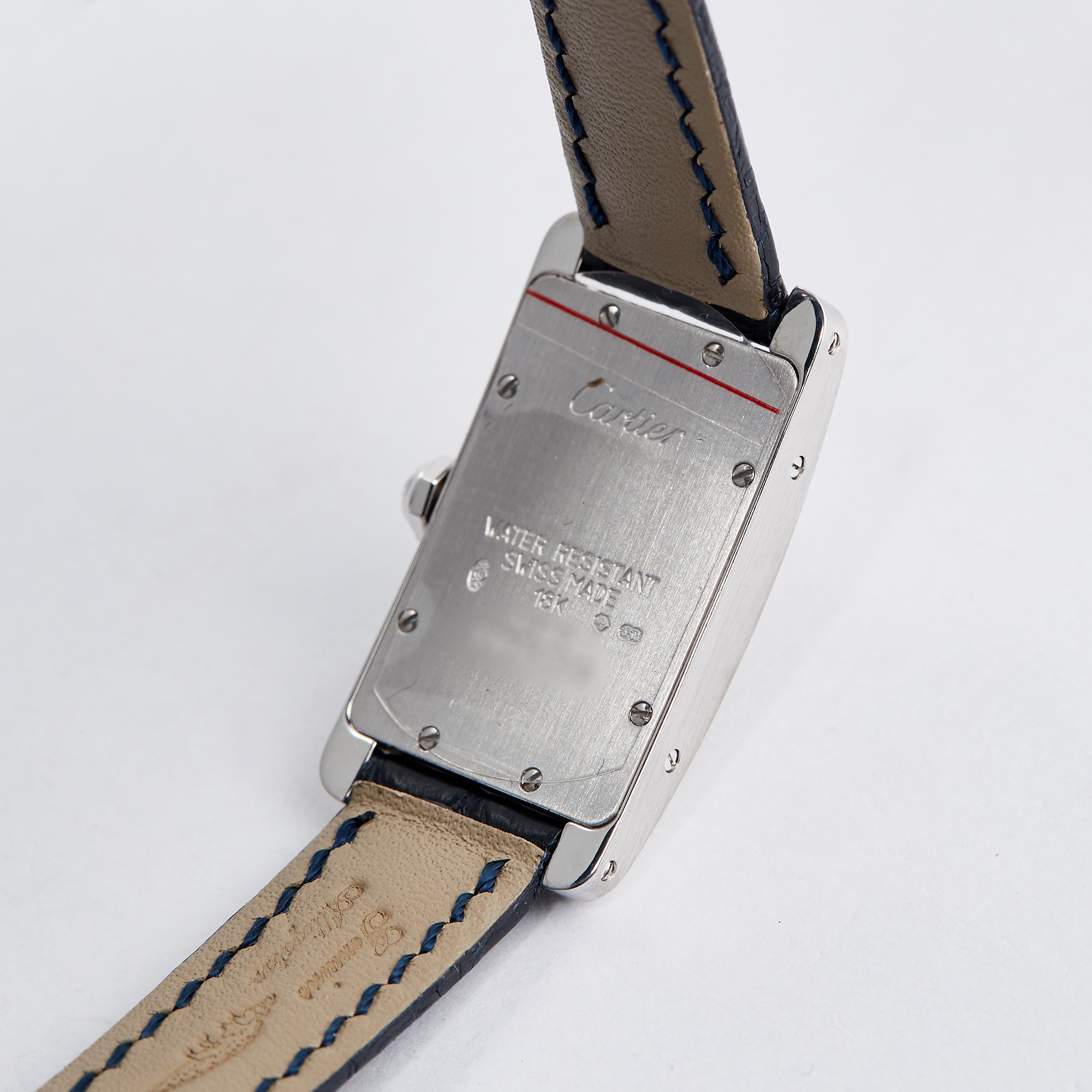 Tank Americaine White Gold Silver Dial 19mm Product Image 5