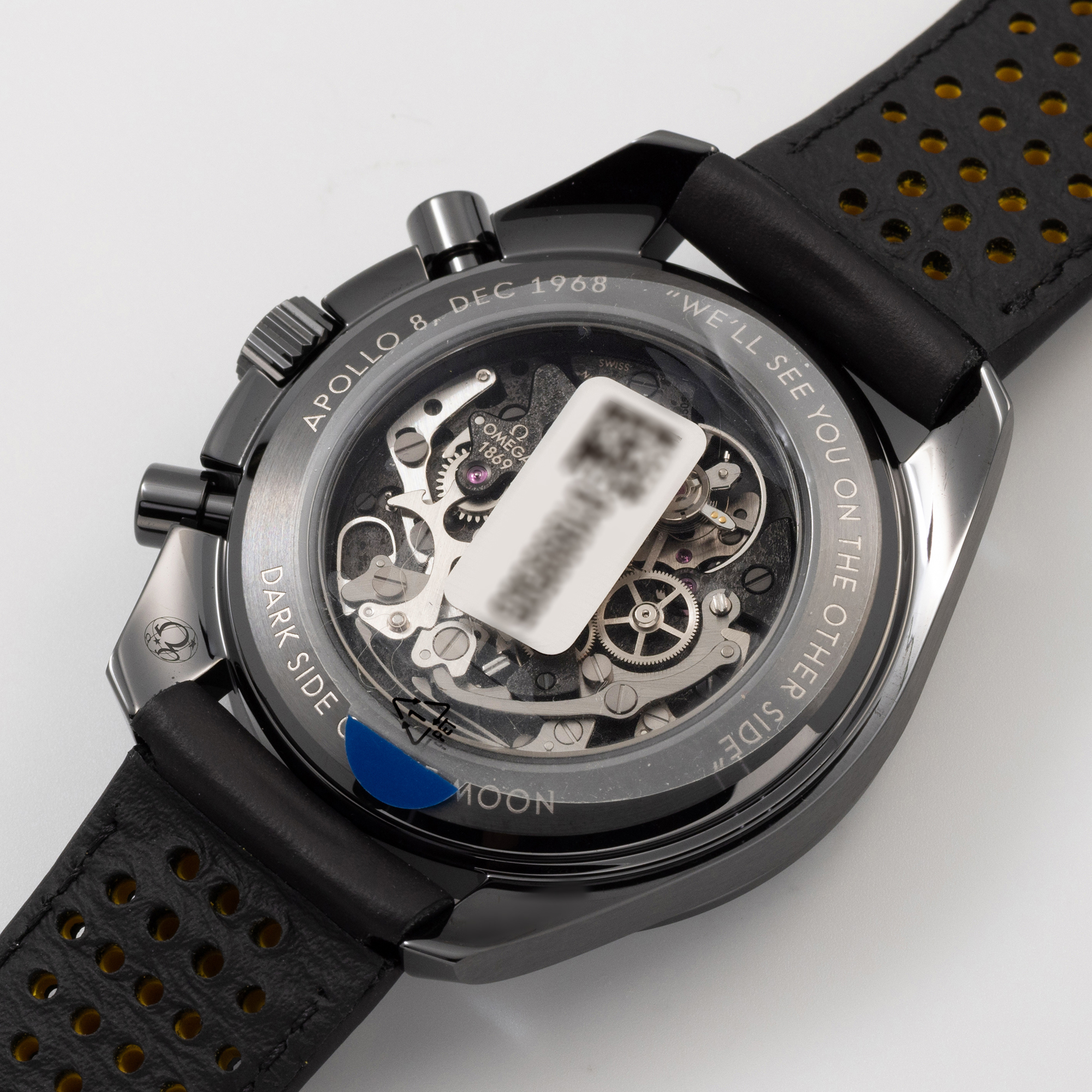 Speedmaster Moonwatch "Dark Side of the Moon" Apollo 8 Ceramic Black Dial 44mm Product Image 7