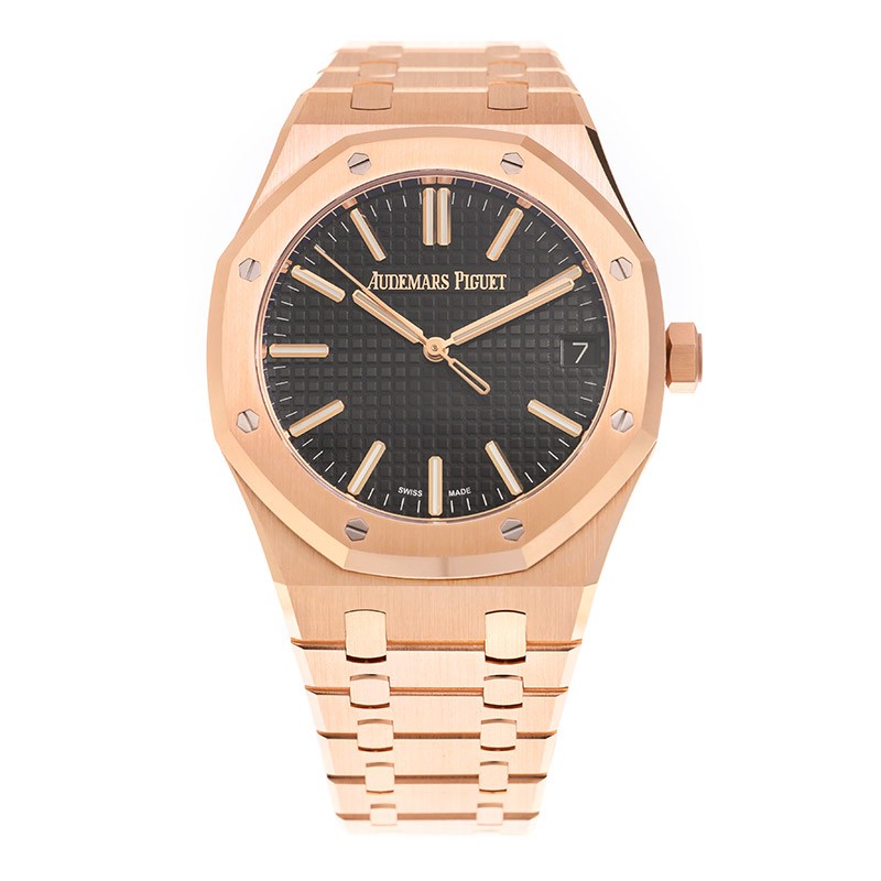 Royal Oak Selfwinding Rose Gold Black Dial 41mm Product Image 1