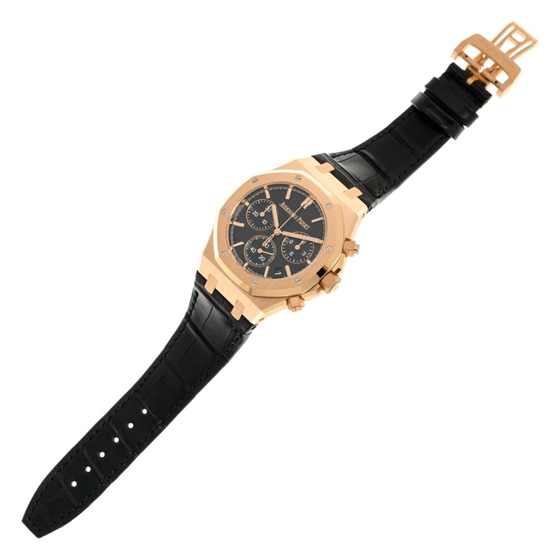 Royal Oak Chronograph "50th Anniversary" Rose Gold Black Dial 41mm Product Image 4