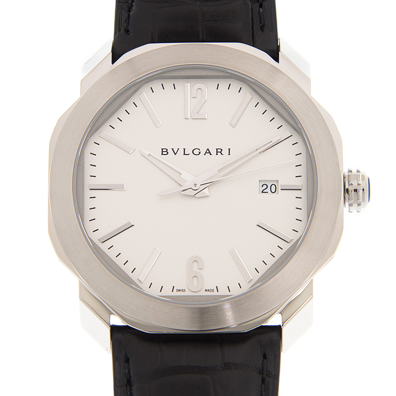 Octo Roma Steel White Dial 41mm Product Image 2