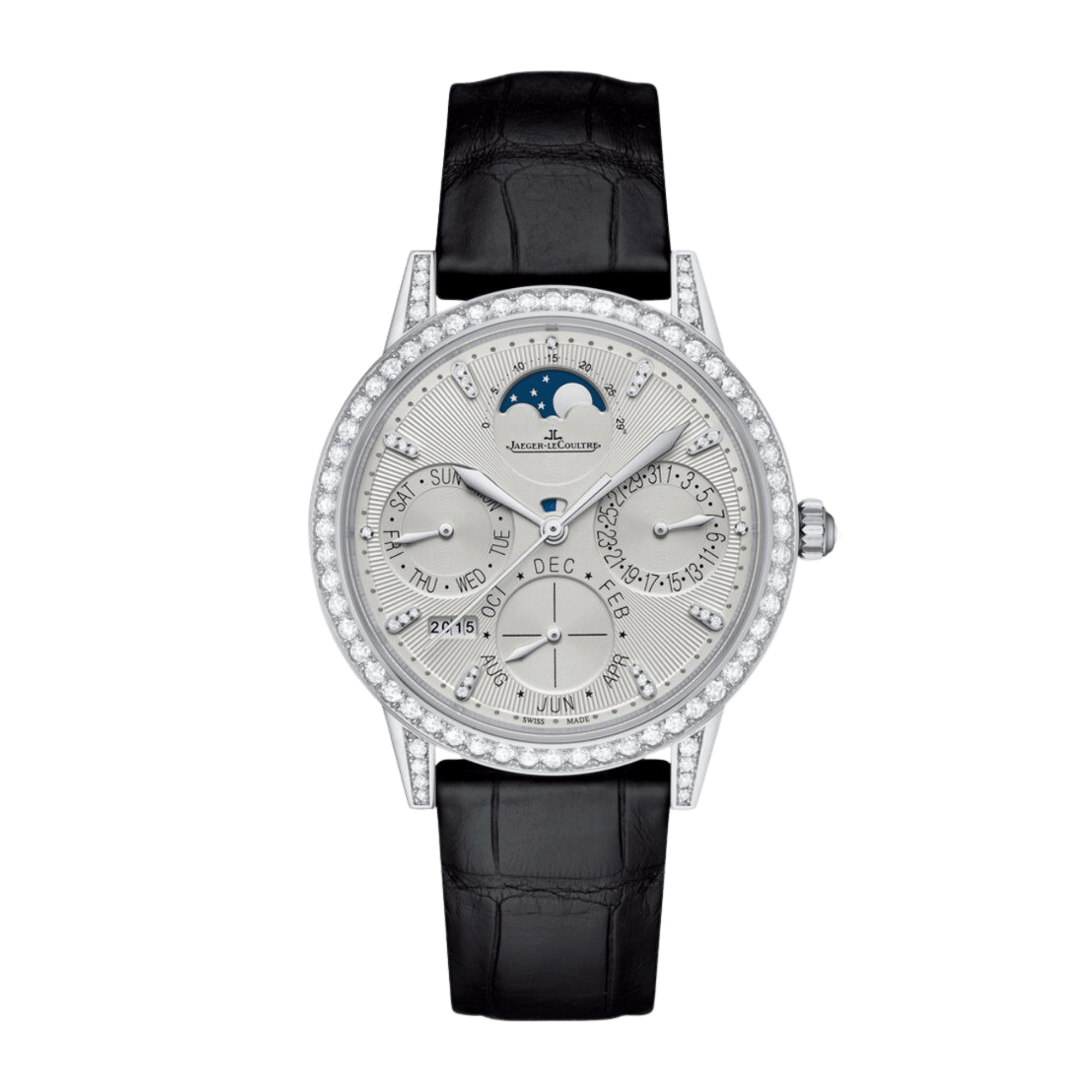 Rendez-Vous Perpetual Calendar White Gold Diamond Silver Dial 37mm Product Image