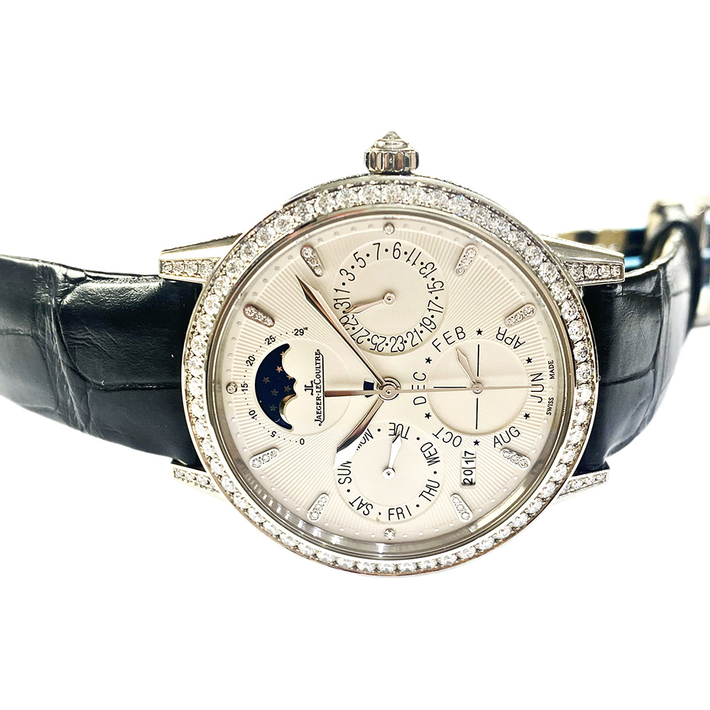 Rendez-Vous Perpetual Calendar White Gold Diamond Silver Dial 37mm Product Image 3