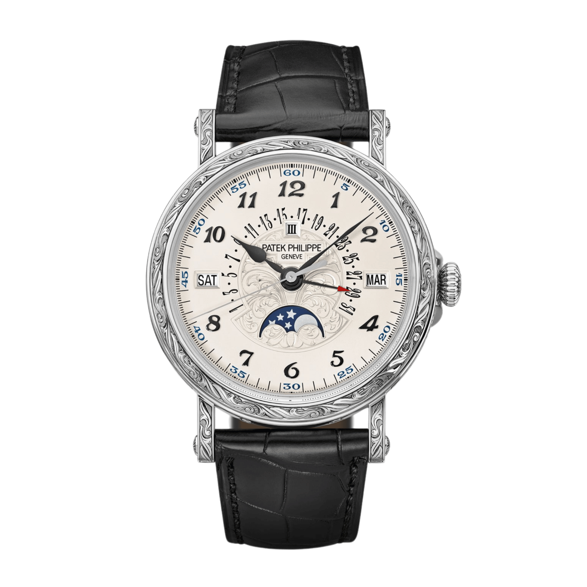 Grand Complications Perpetual Calendar White Gold Silver Dial 38mm Product Image 1
