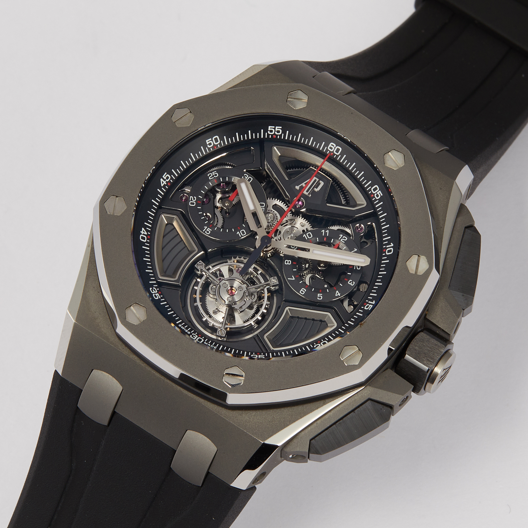 Royal Oak Offshore Flying Tourbillon Chronograph Titanium Skeleton Dial 43mm Product Image 2