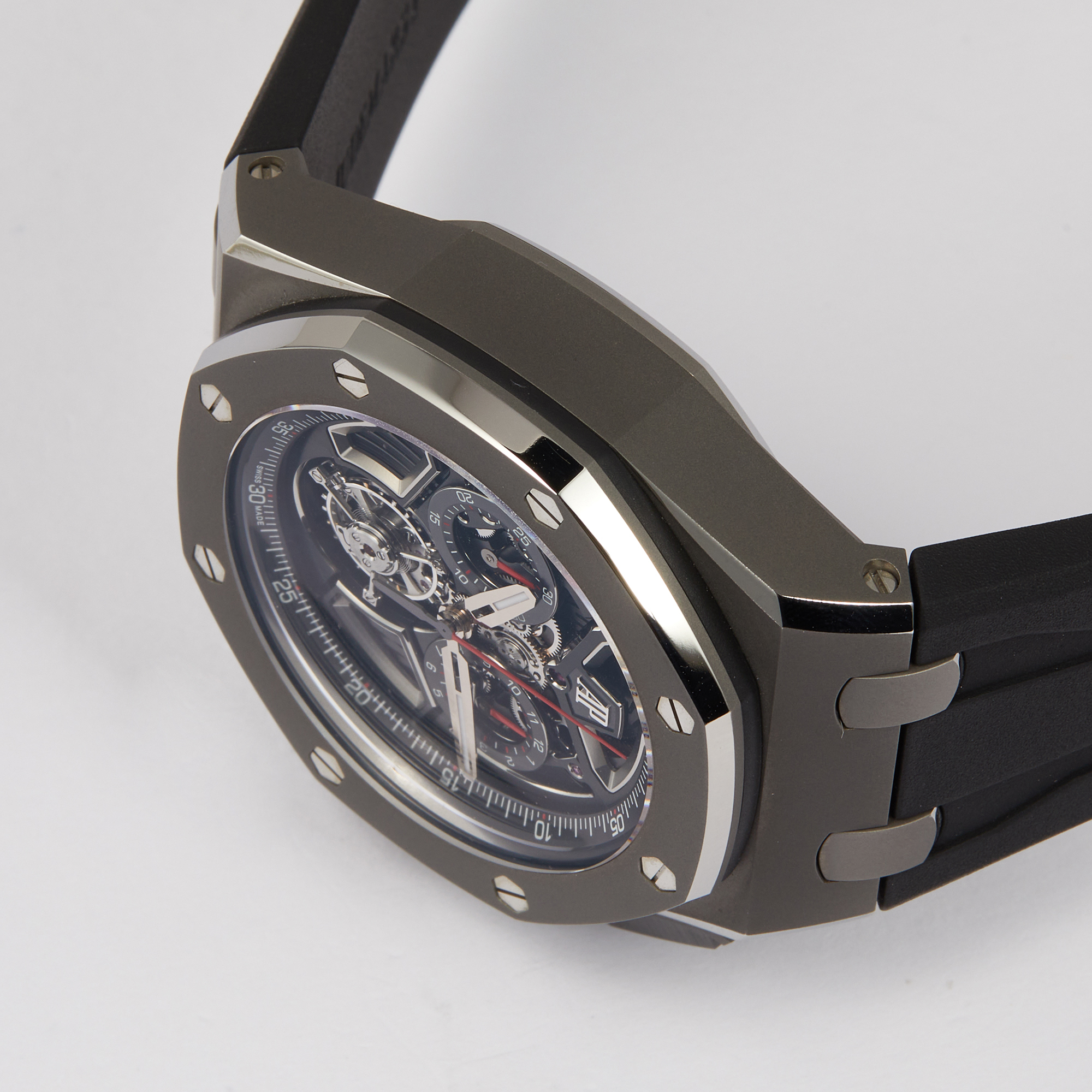 Royal Oak Offshore Flying Tourbillon Chronograph Titanium Skeleton Dial 43mm Product Image 9