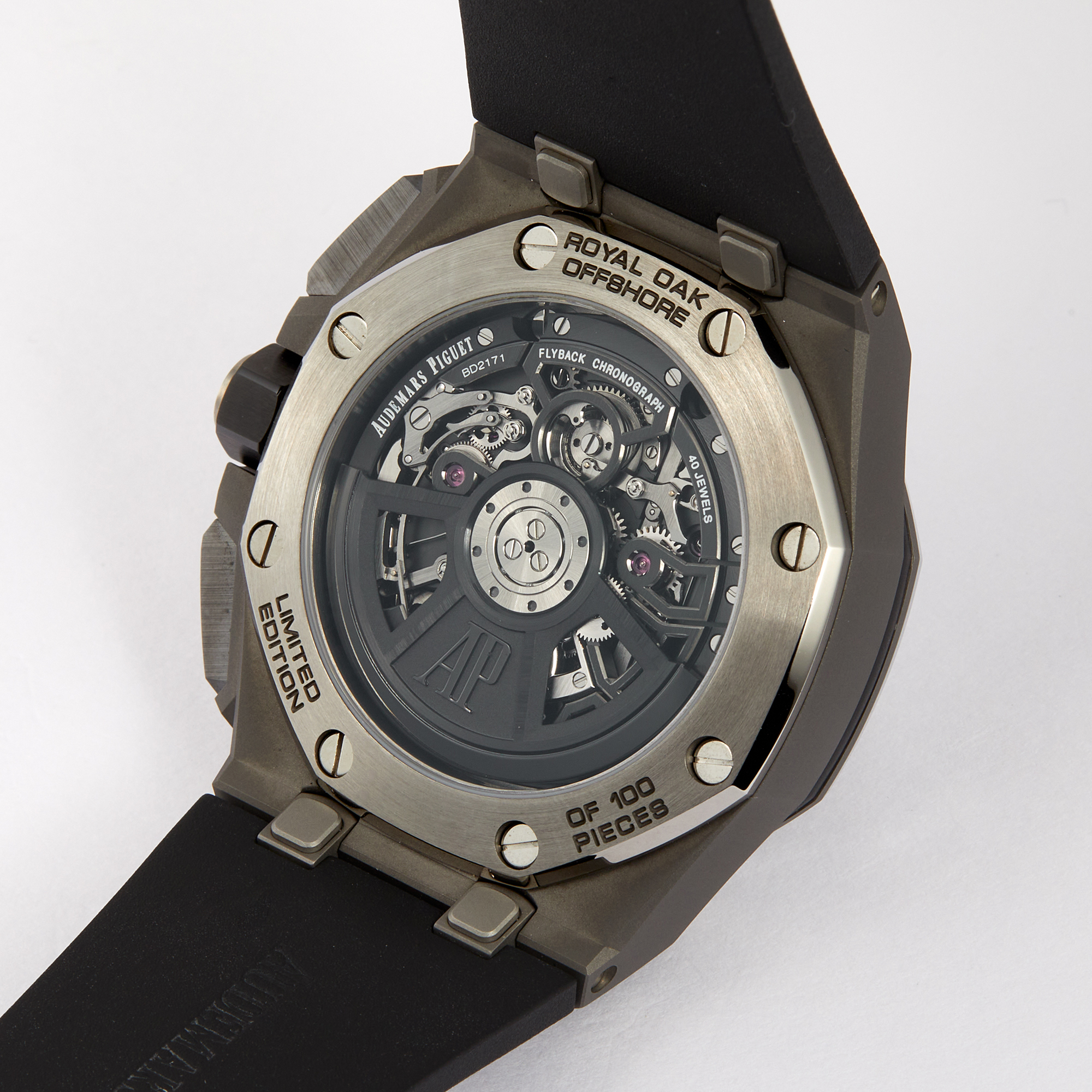 Royal Oak Offshore Flying Tourbillon Chronograph Titanium Skeleton Dial 43mm Product Image 11