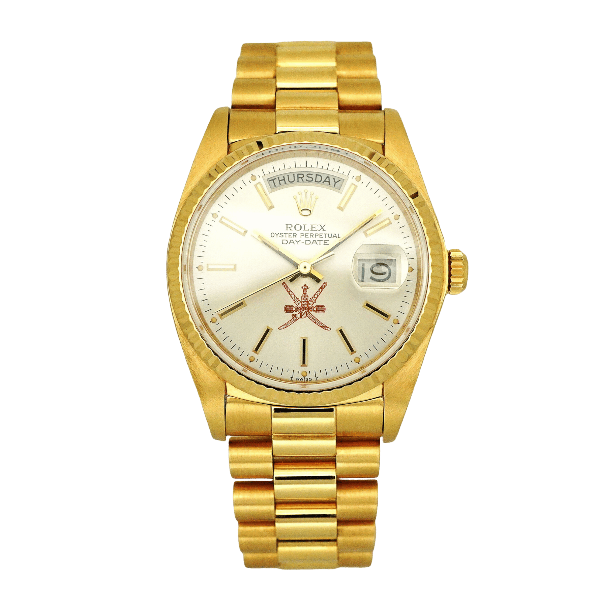 Day-Date "Big Khanjar" Yellow Gold Champagne Dial 36mm Product Image